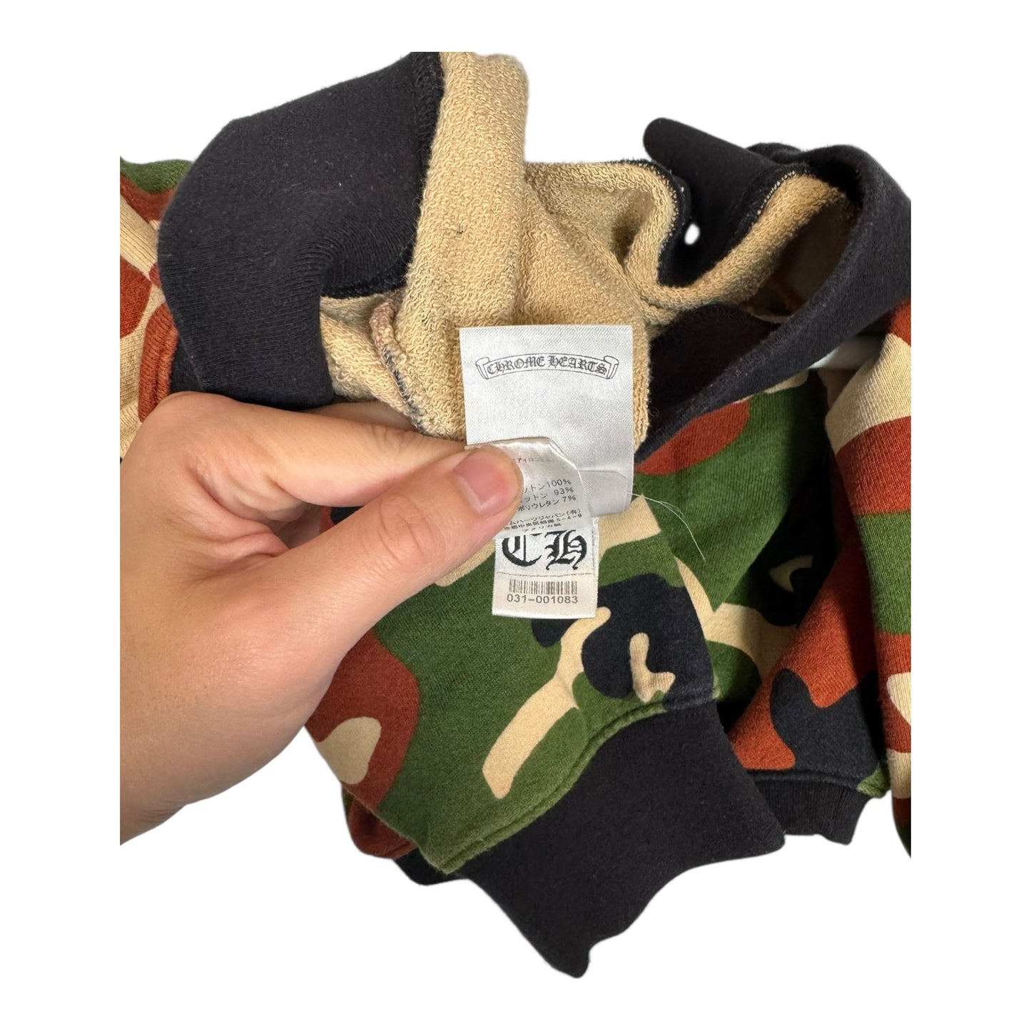 Chrome Hearts Camo Matty Boy Crewneck