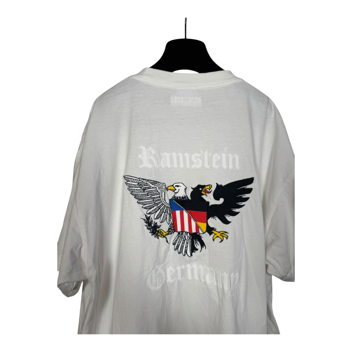 Vetements Embroidered Ramstein T-Shirt