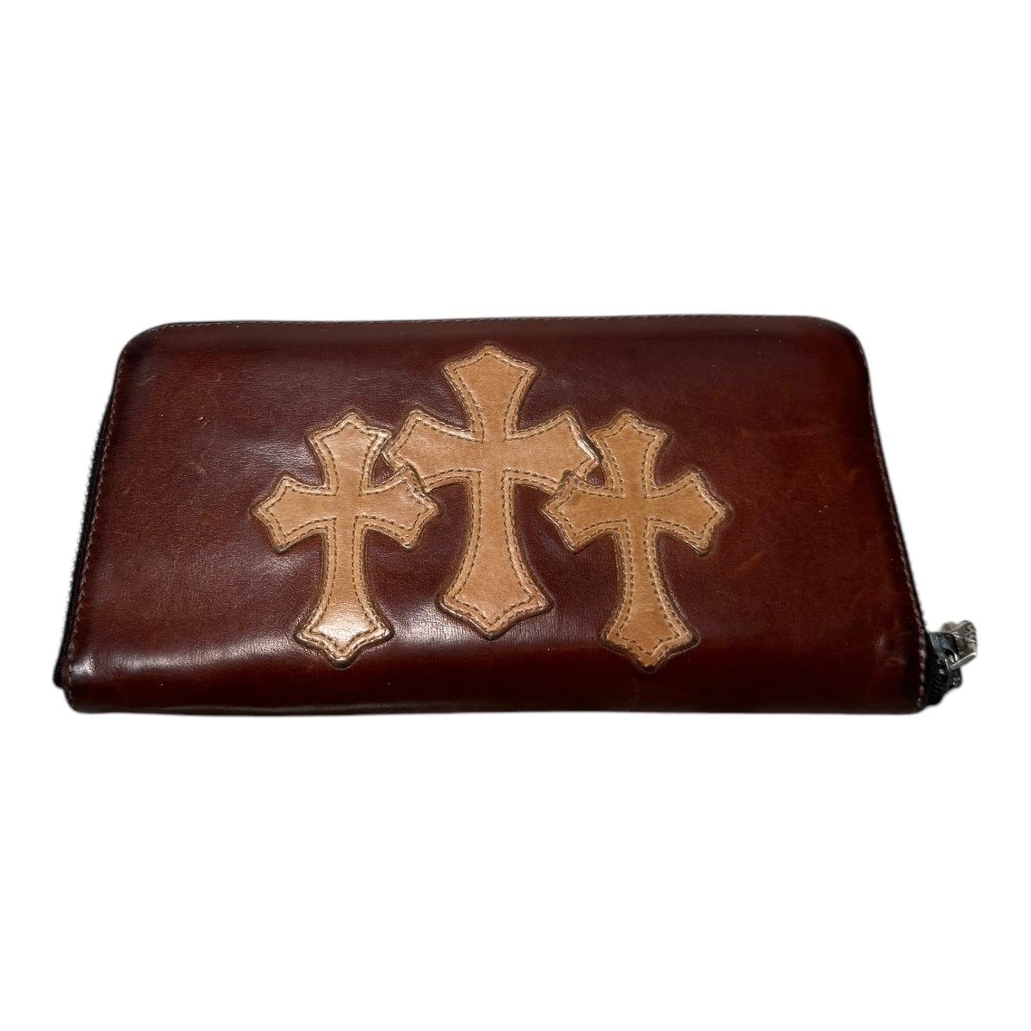 Chrome Hearts Cemetery Cross Patch Wallet