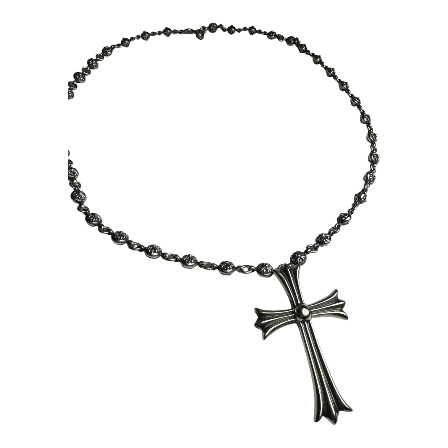 Chrome Hearts Crossball Big Cross Necklace
