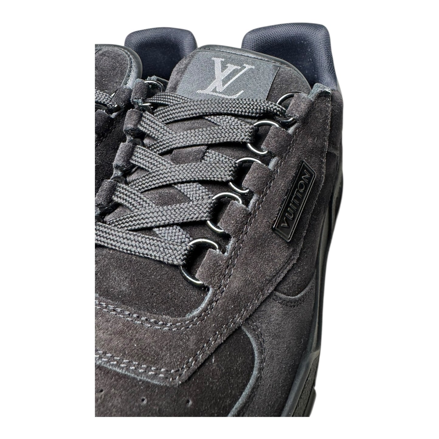 Louis Vuitton Employee Suede Trainers