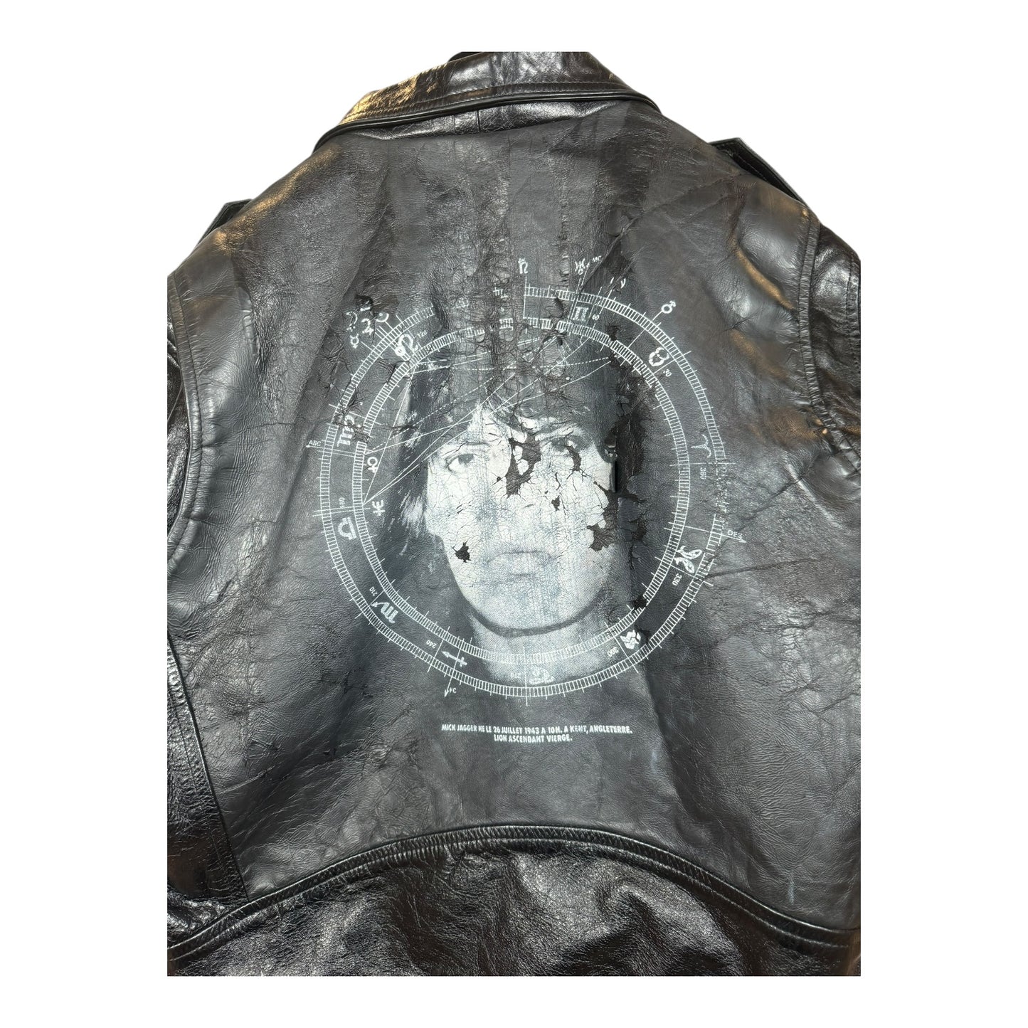 Enfants Riches Déprimés Mick Jagger Leather Jacket