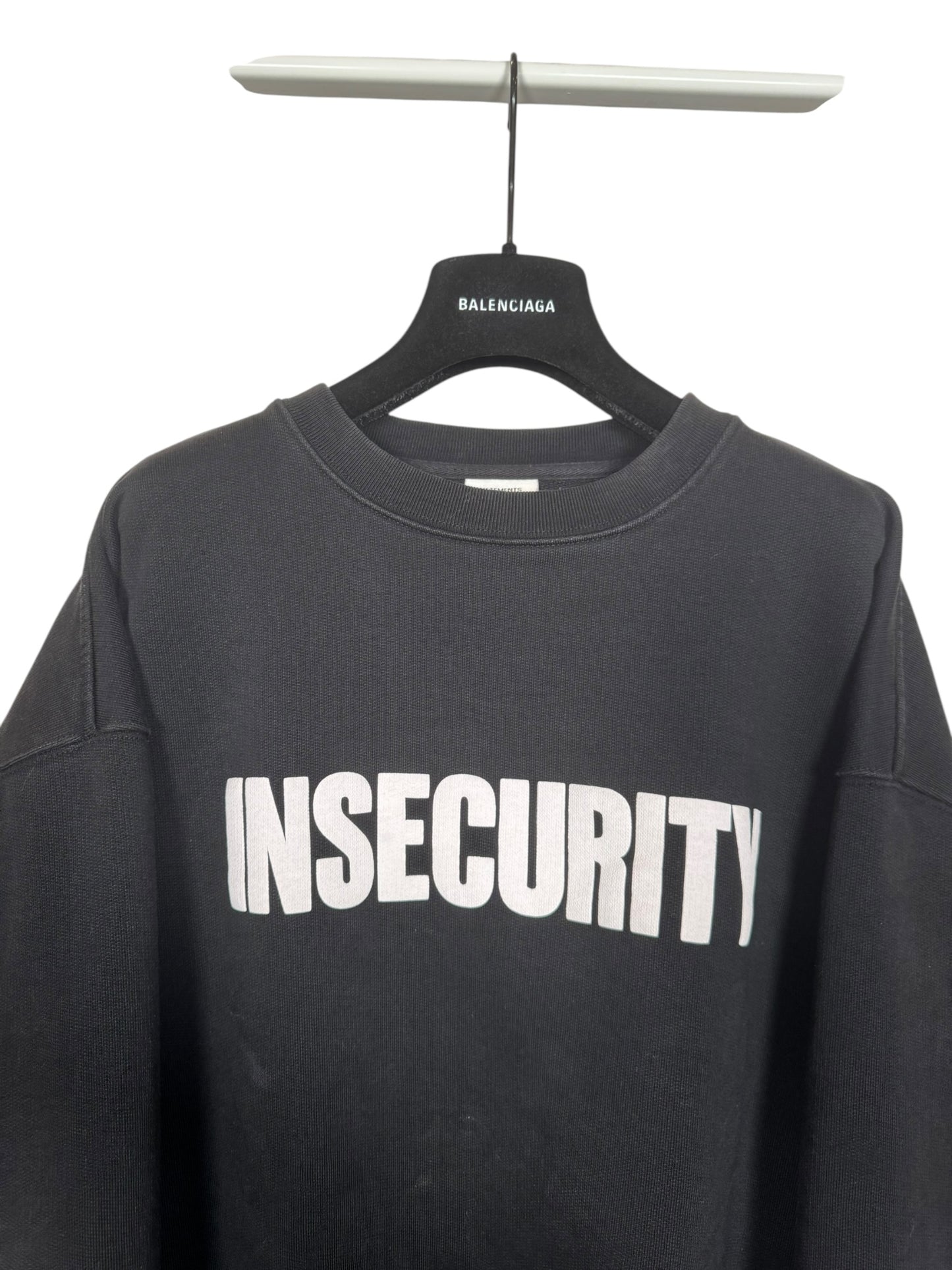 Vetements Insecurity Crewneck