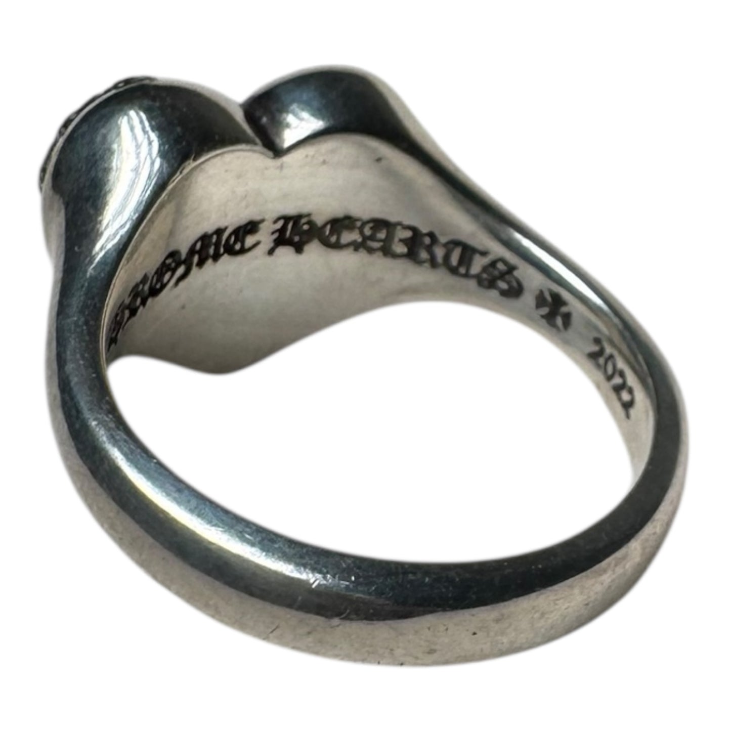 Chrome Hearts Cross Heart Ring