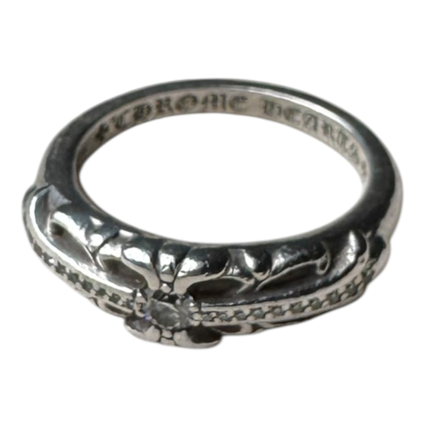 Chrome Hearts Diamond Baby Floral Ring