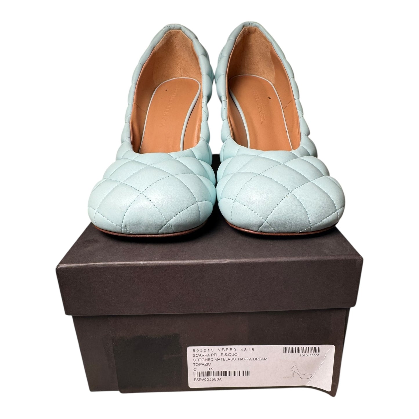 Bottega Venetta Padded Bloc Pumps