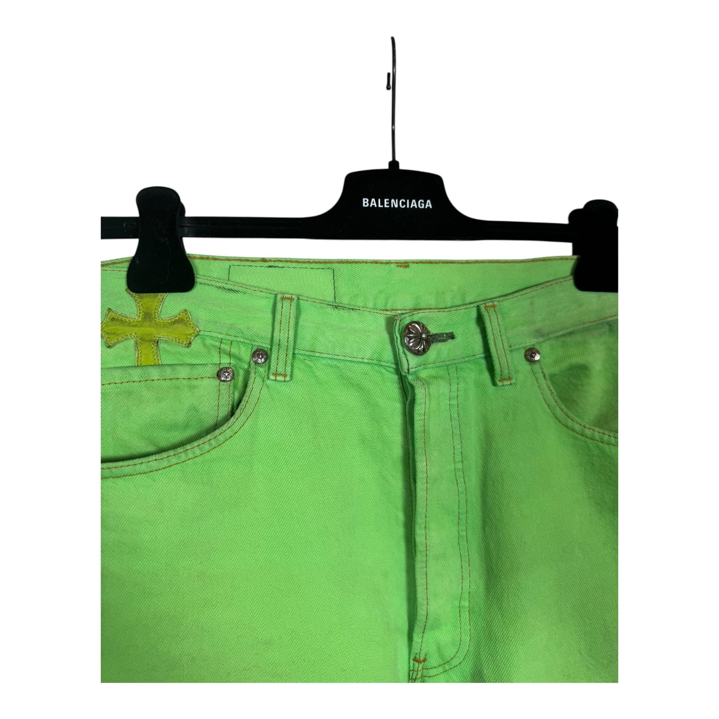 Chrome Hearts Matty Boy Sex Records Patch Denim