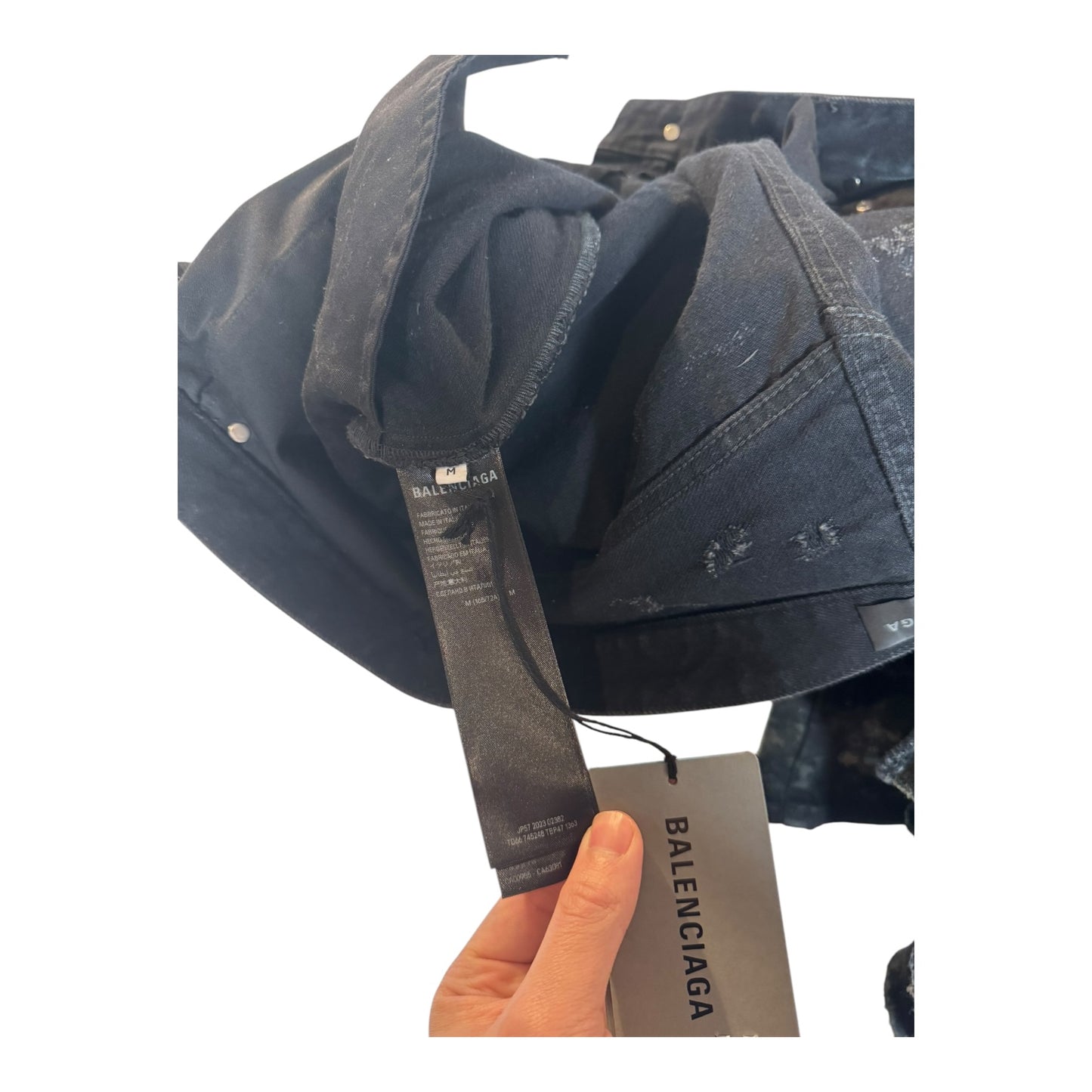 Balenciaga Super Destroyed Denim