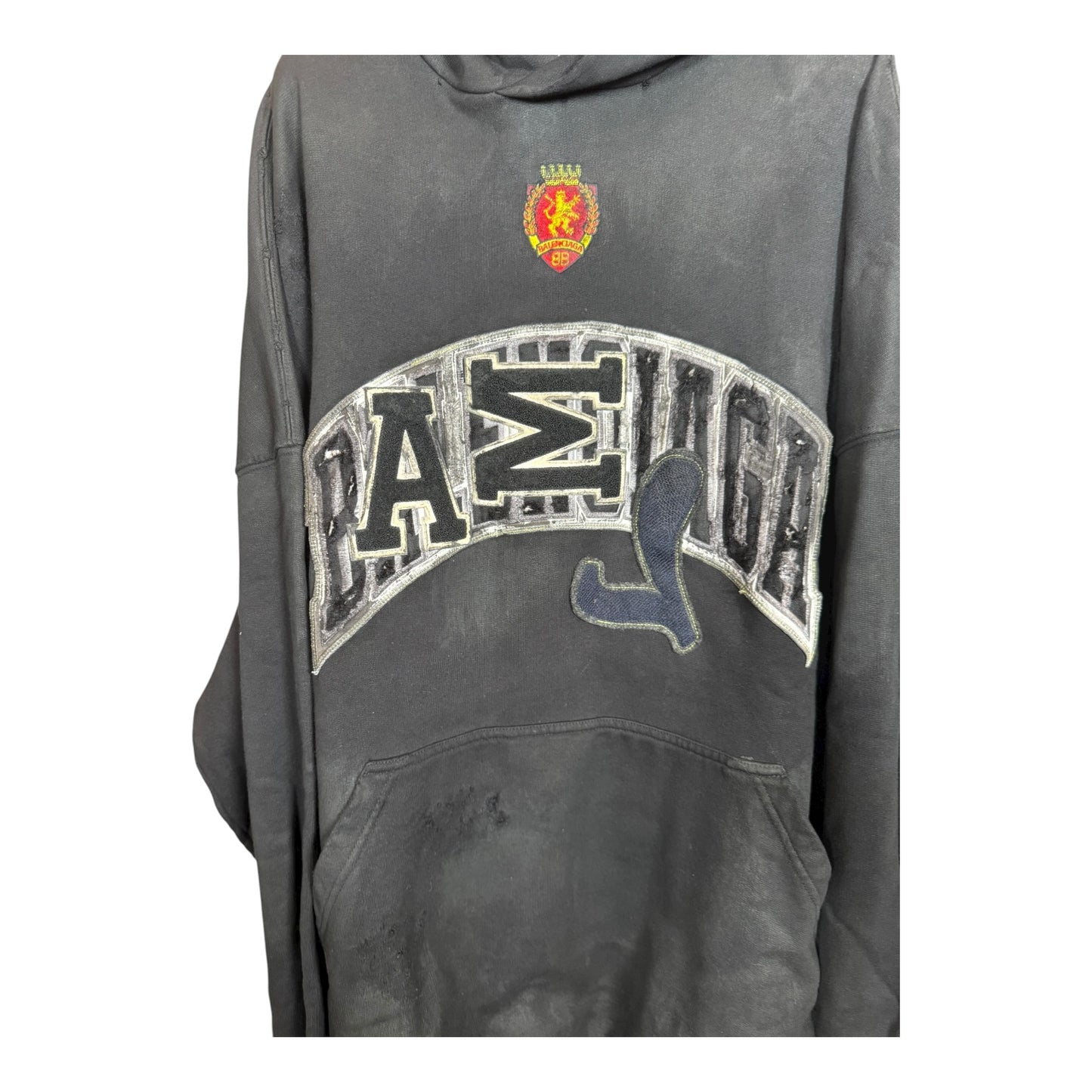 Balenciaga Distressed Skater Hoodie