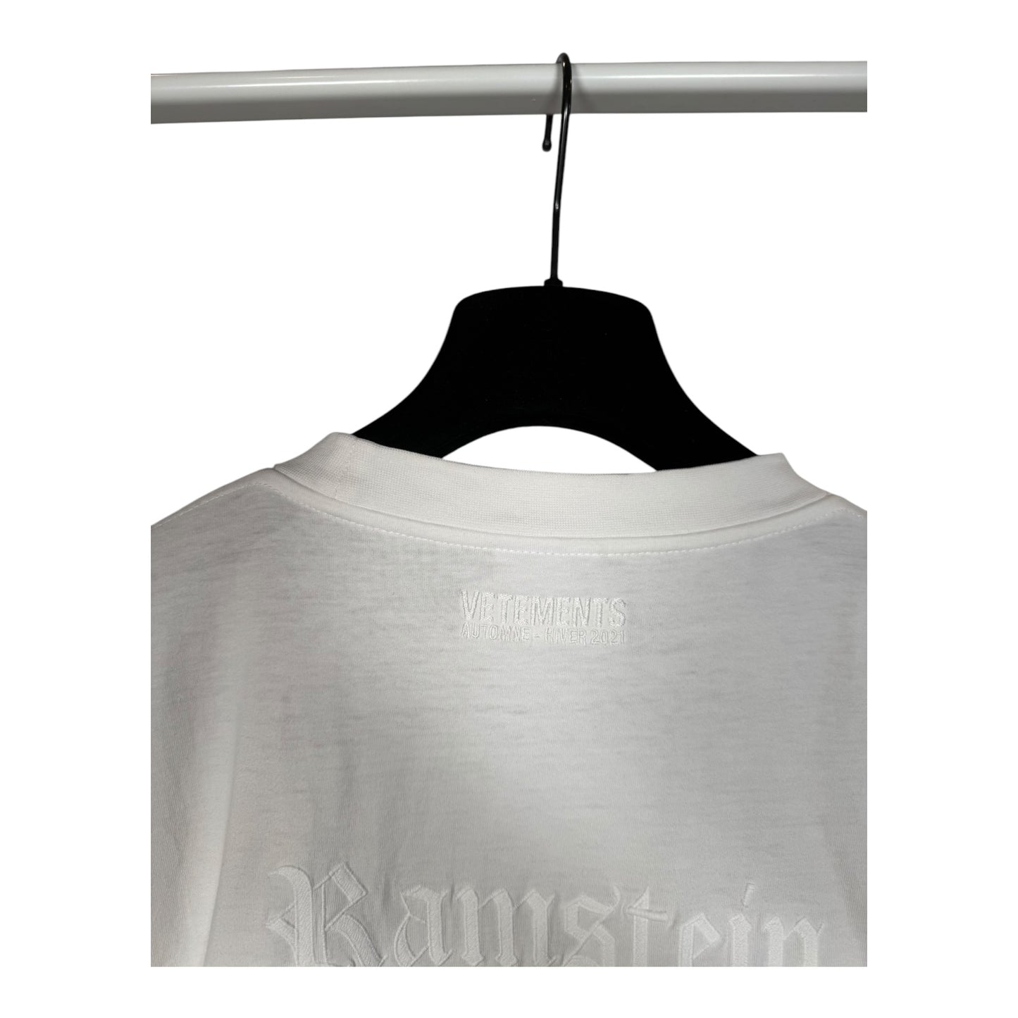 Vetements Embroidered Ramstein T-Shirt