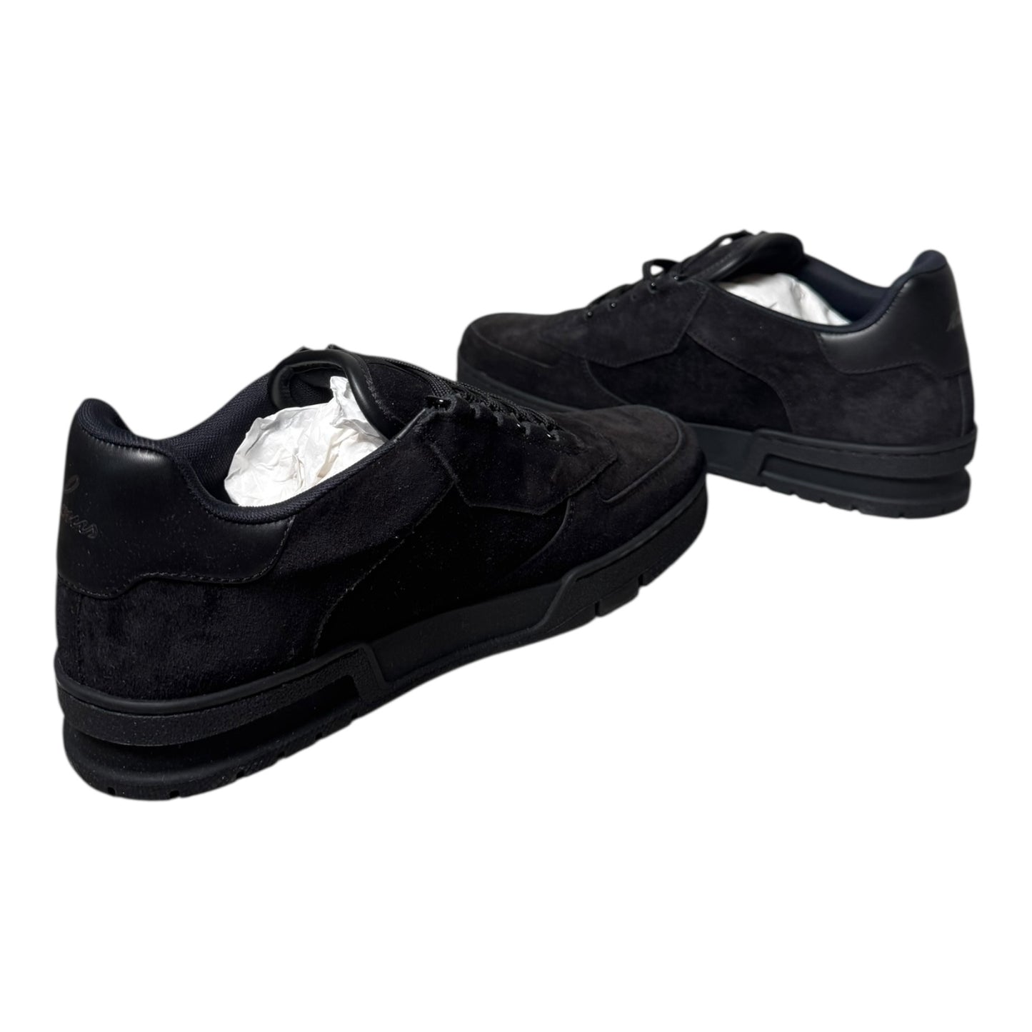 Louis Vuitton Employee Suede Trainers