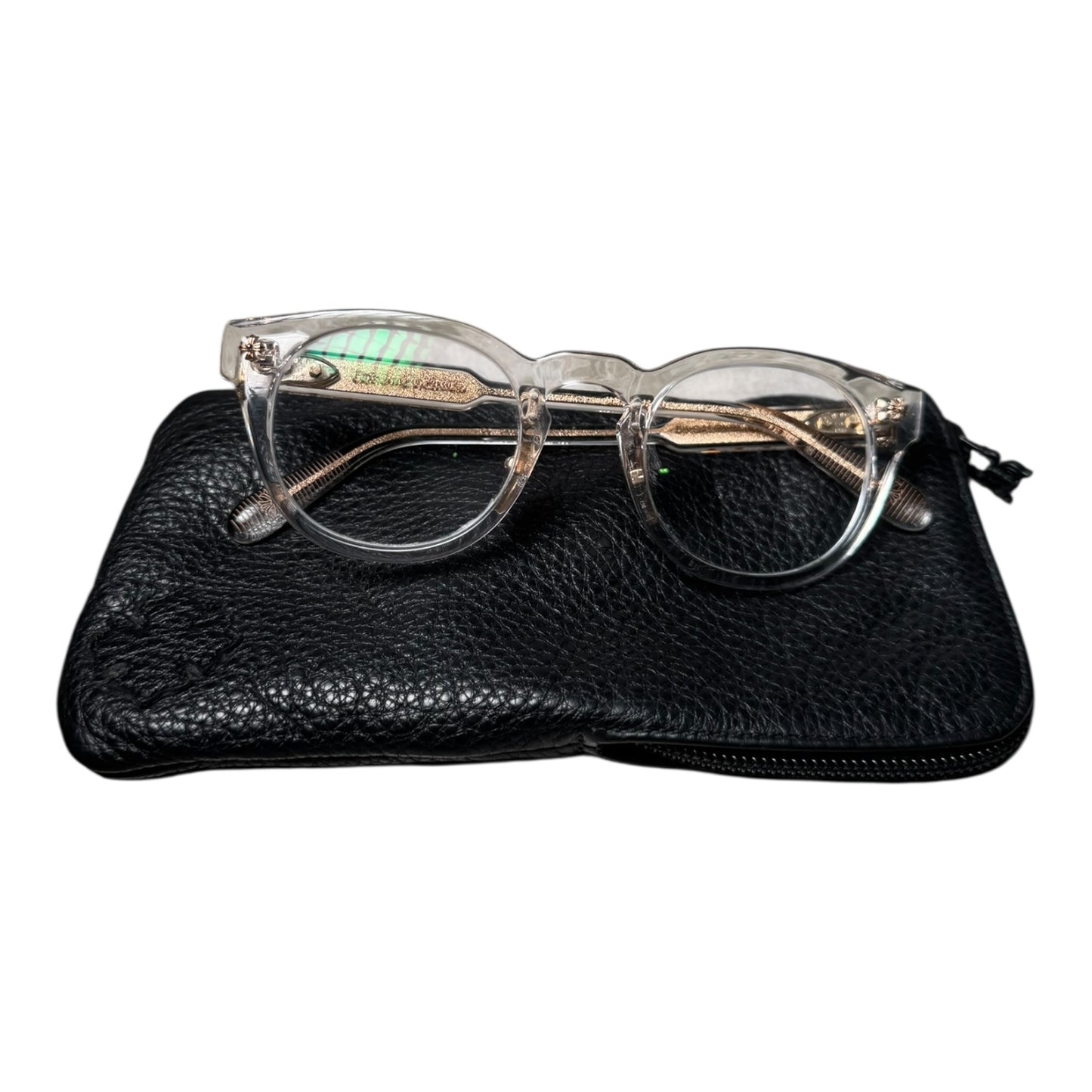 Chrome Hearts Crystal Dingalonglinglong Glasses