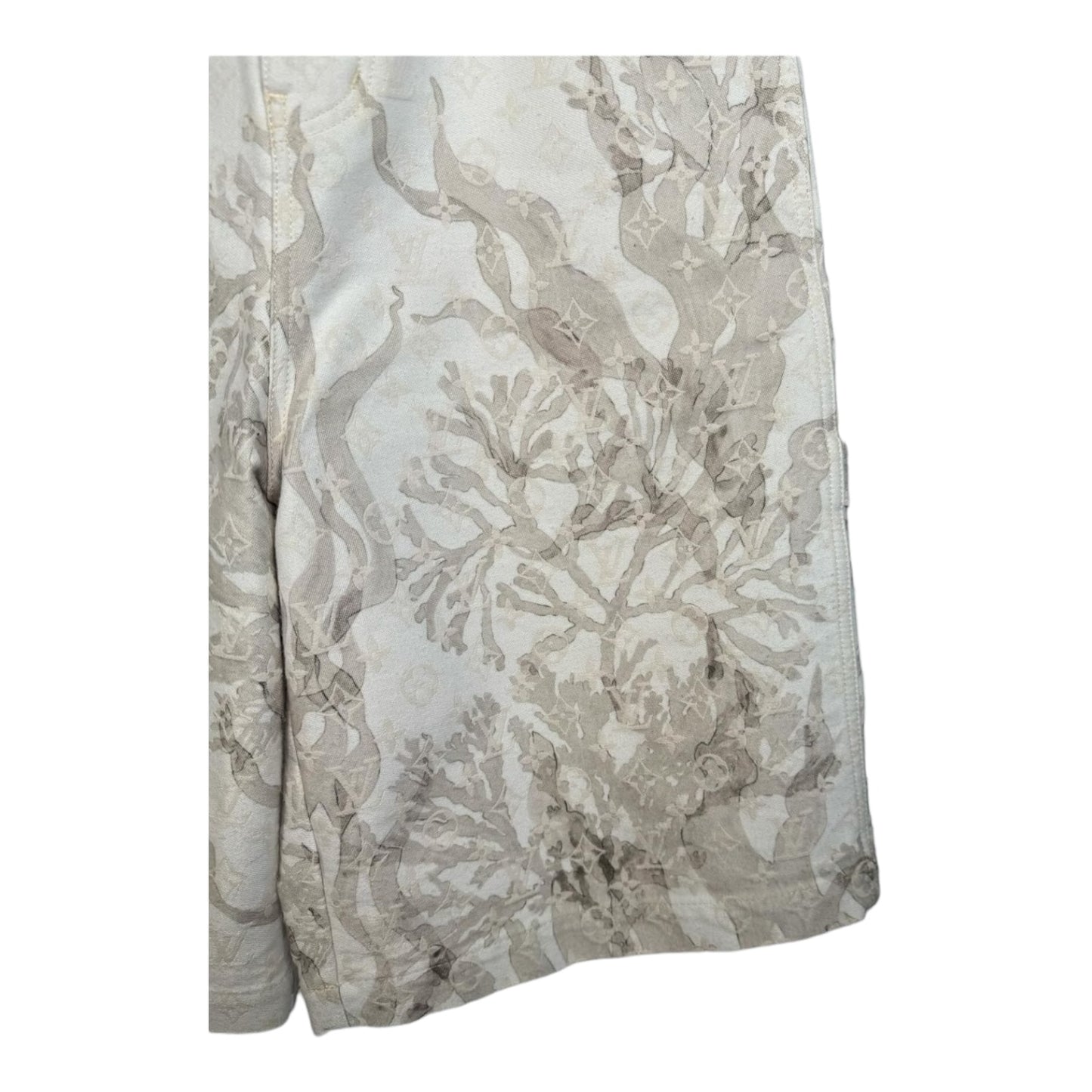 Louis Vuitton Monogram Bermuda Denim Shorts