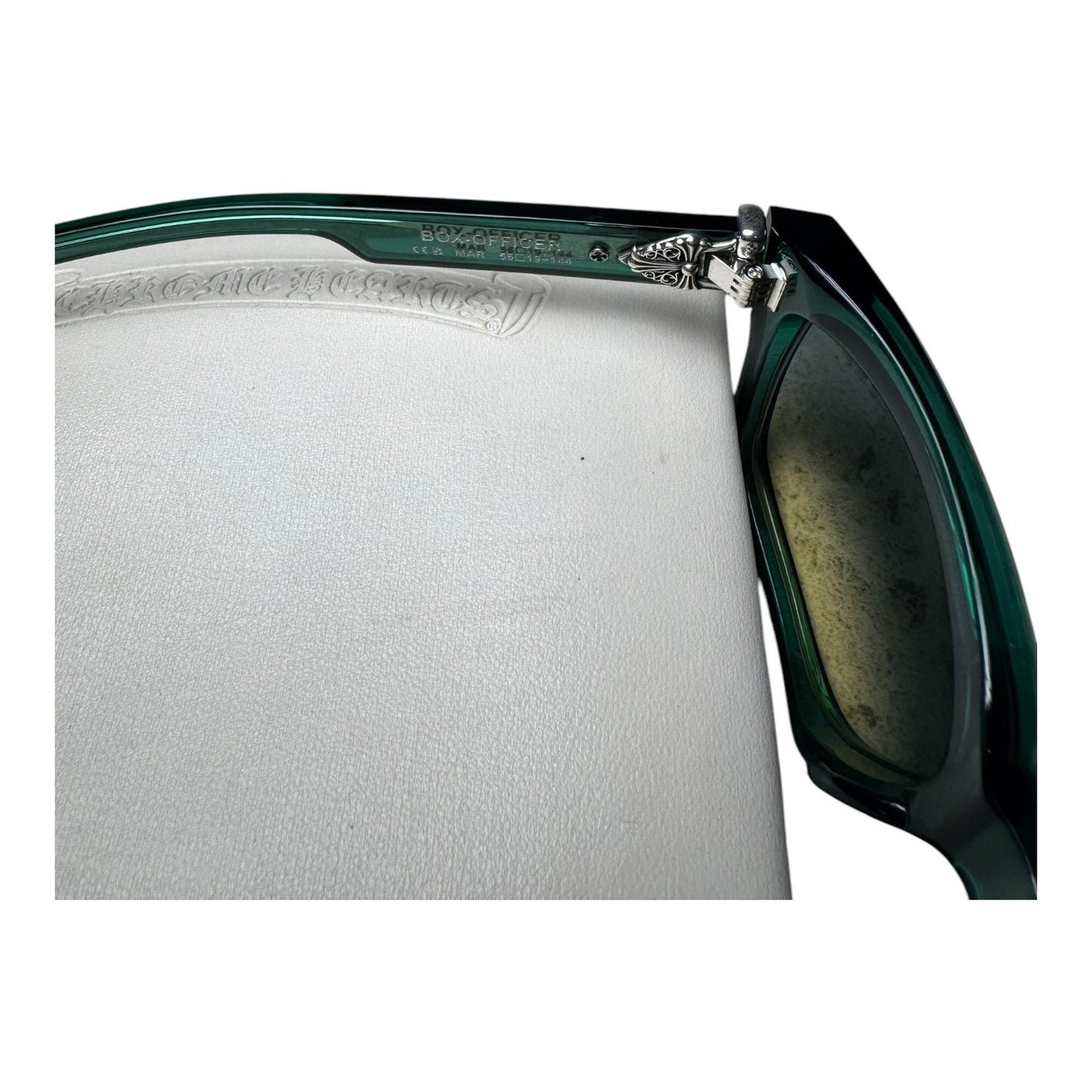 Chrome Hearts Absinthe Box Officer Sunglasses