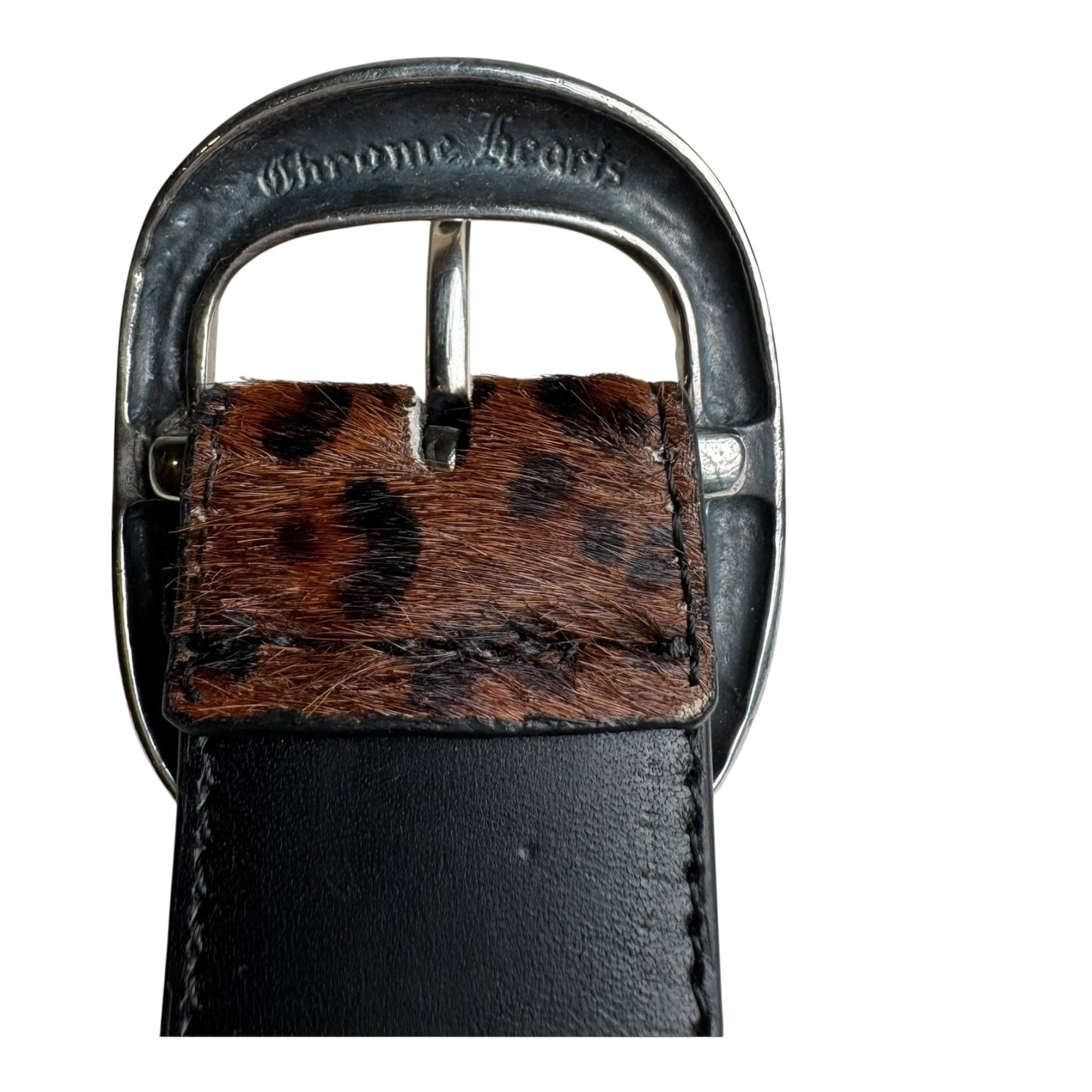 Chrome Hearts Leopard Gunslinger Belt