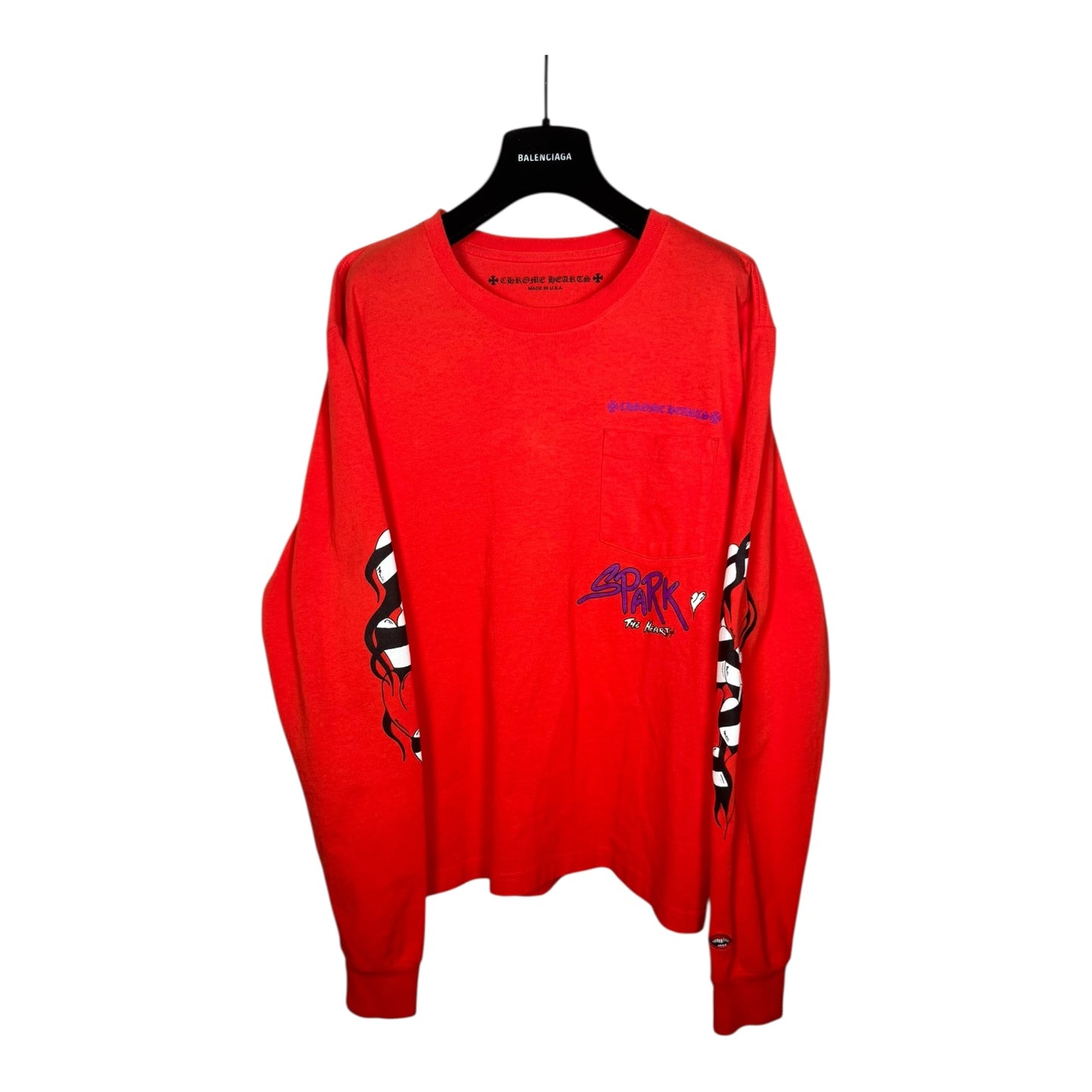 Chrome Hearts Matty Boy Sadistic Lipstick Long Sleeve Shirt
