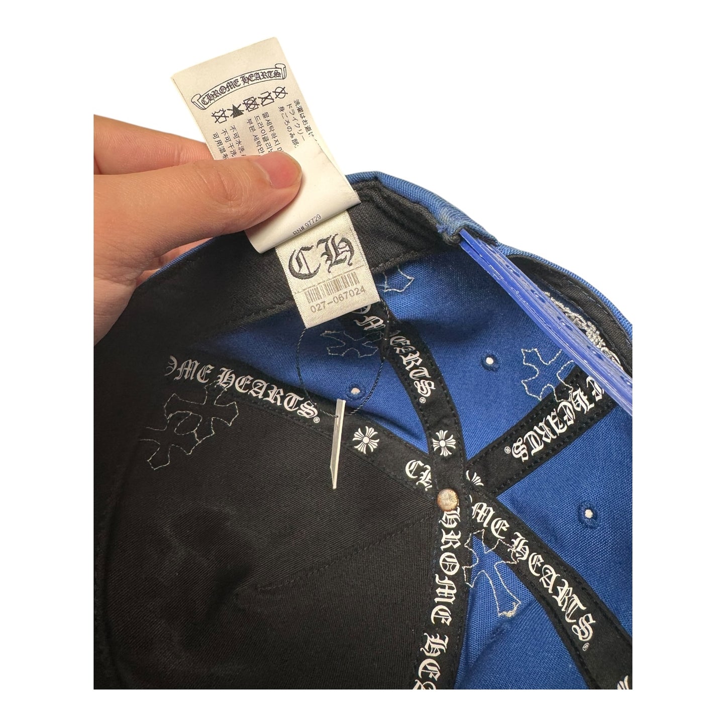 Chrome Hearts Leather Patch Hat