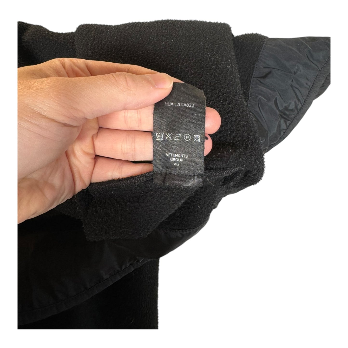 Vetements Pirate Bay Zip-Up Fleece