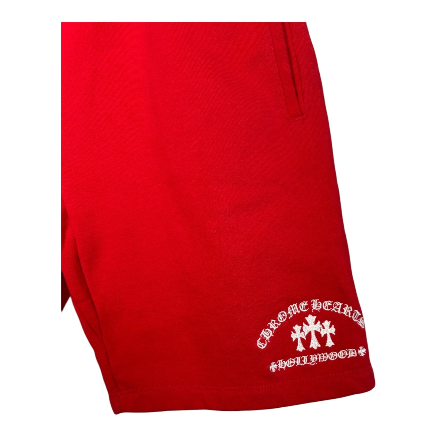 Chrome Hearts Embroidered Triple Cross Shorts