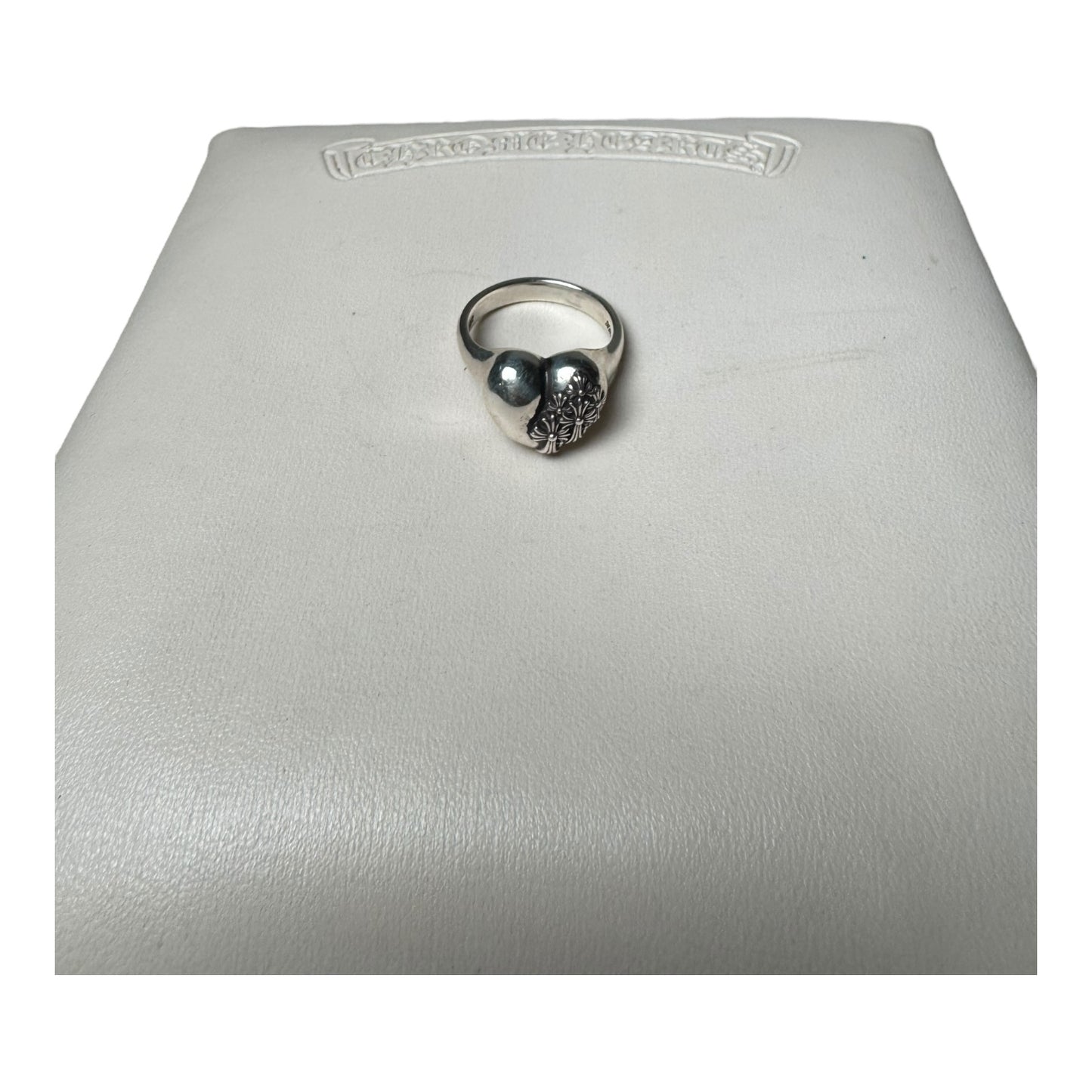 Chrome Hearts Cross Heart Ring