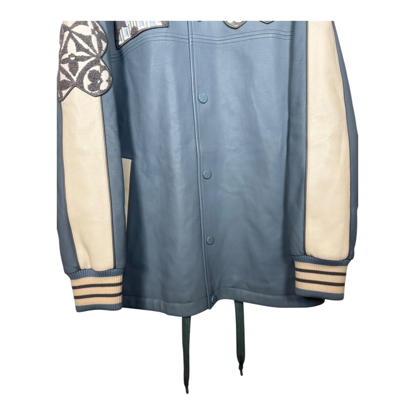Louis Vuitton Long Leather Coach Jacket