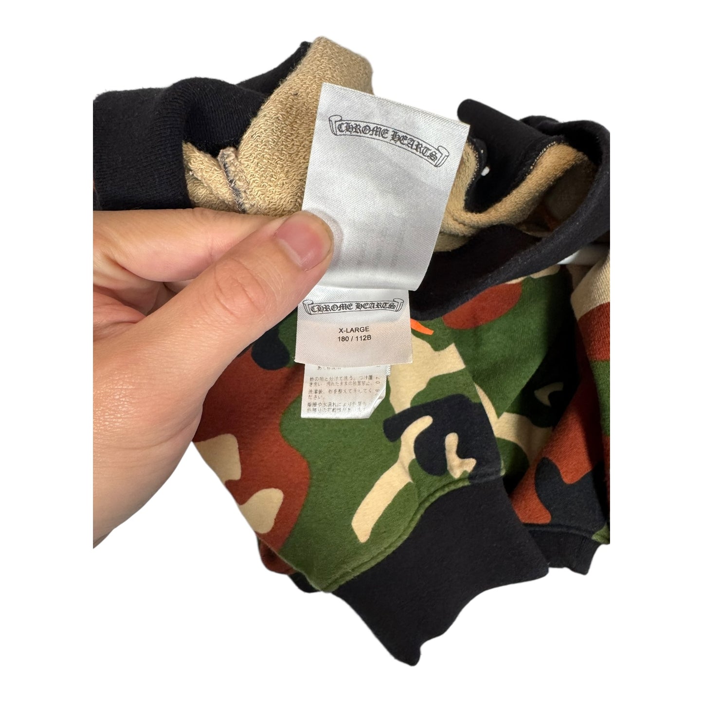 Chrome Hearts Camo Matty Boy Crewneck