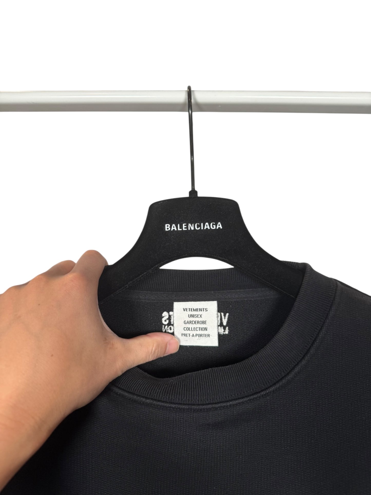 Vetements Insecurity Crewneck