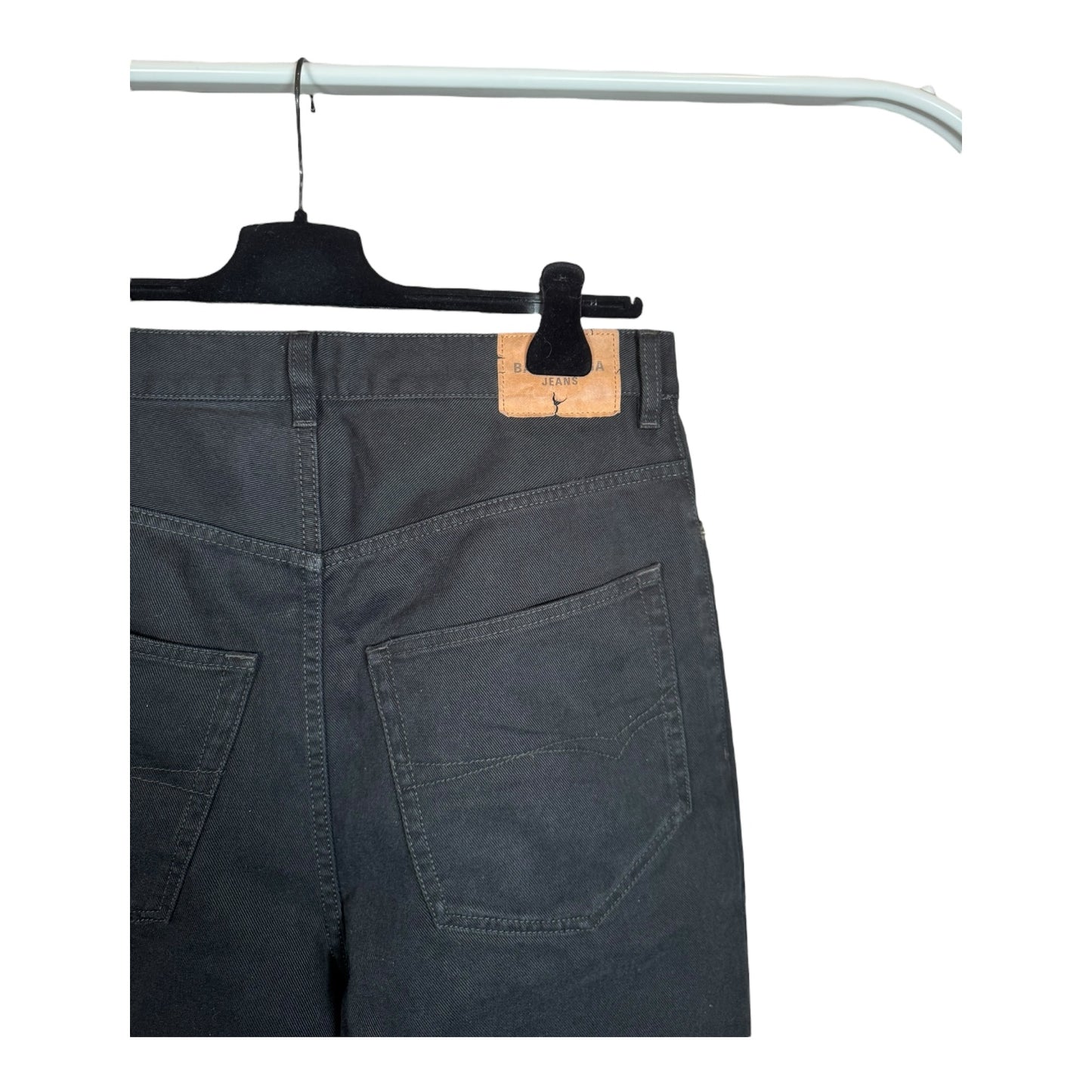 Balenciaga Black Baggy Denim