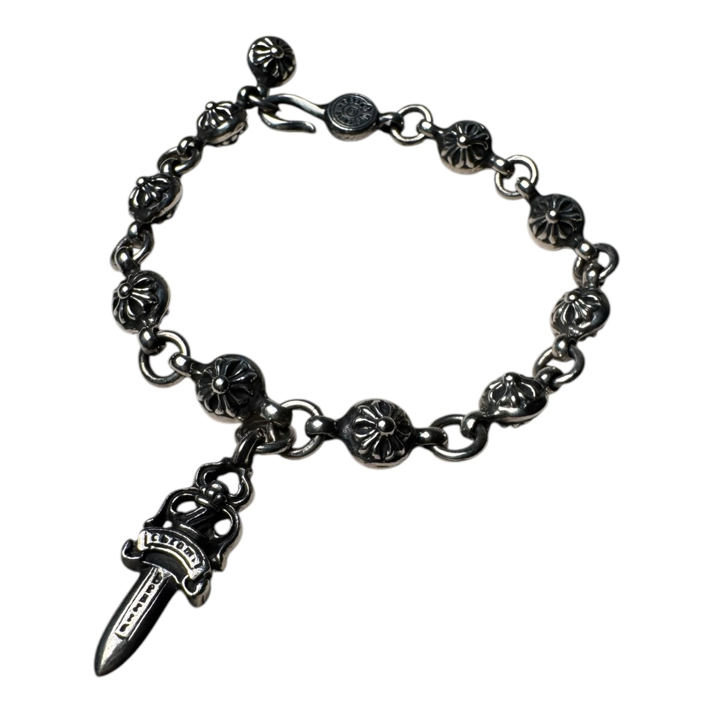 Chrome Hearts Crossball Dagger Bracelet