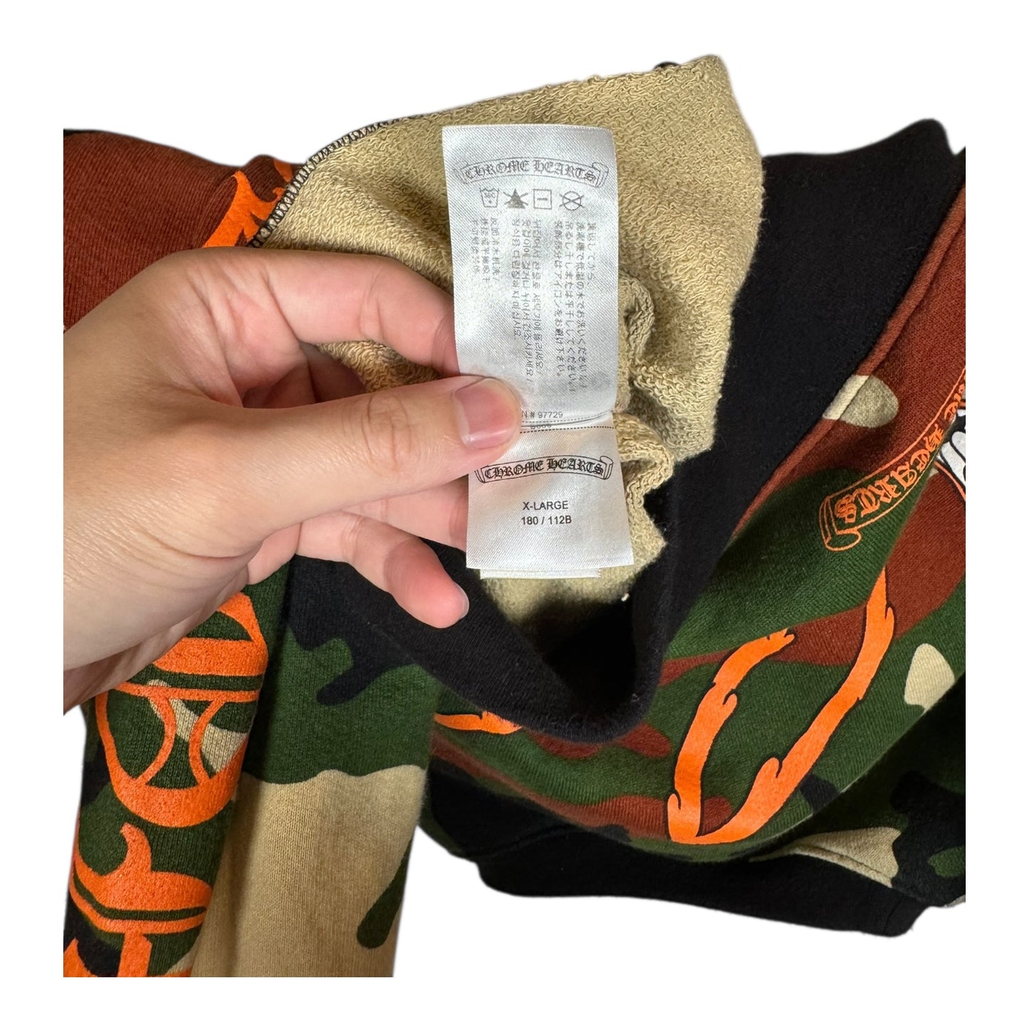 Chrome Hearts Camo Matty Boy Crewneck