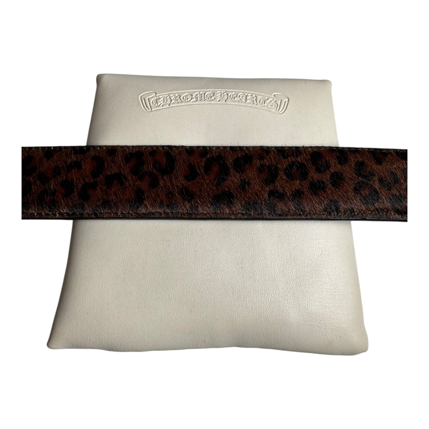 Chrome Hearts Leopard Gunslinger Belt