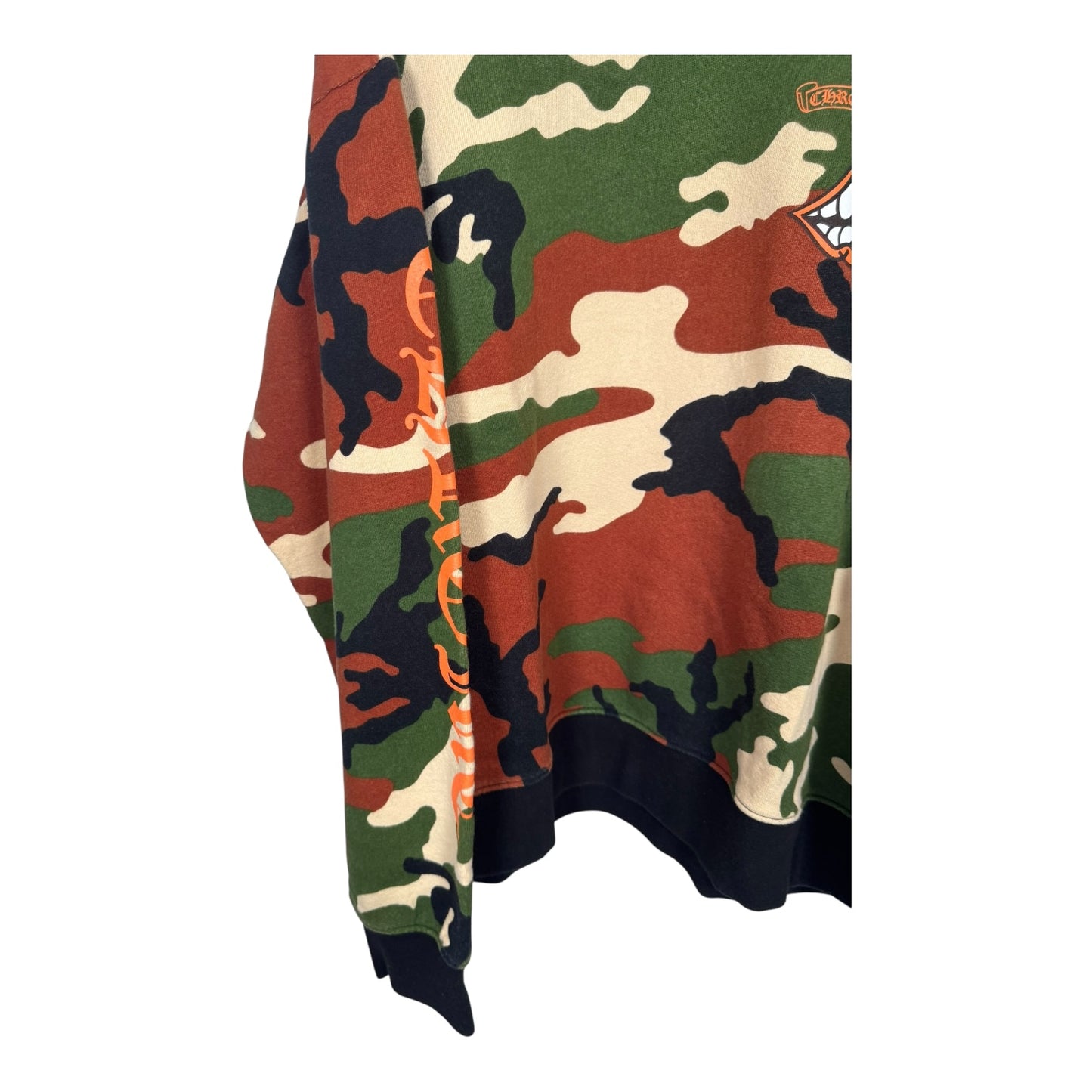 Chrome Hearts Camo Matty Boy Crewneck