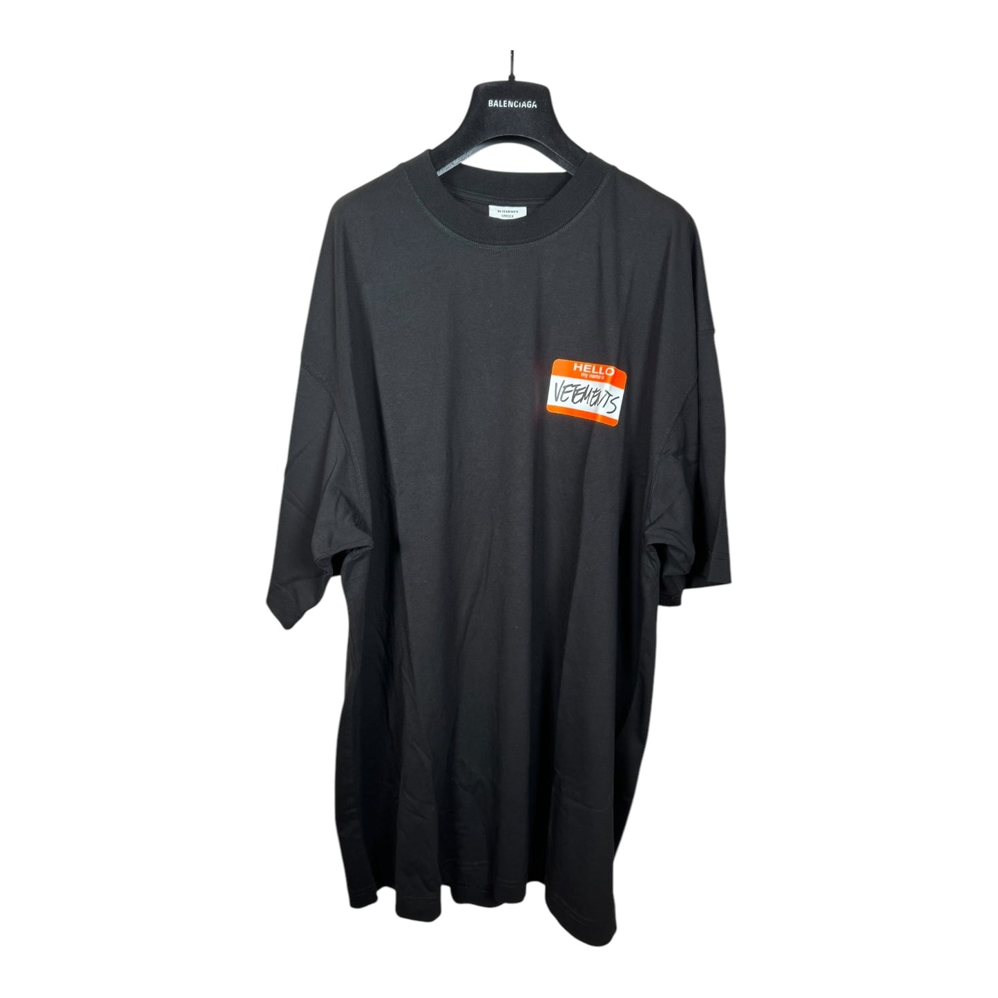 Vetements Hello My Name Is T-Shirt