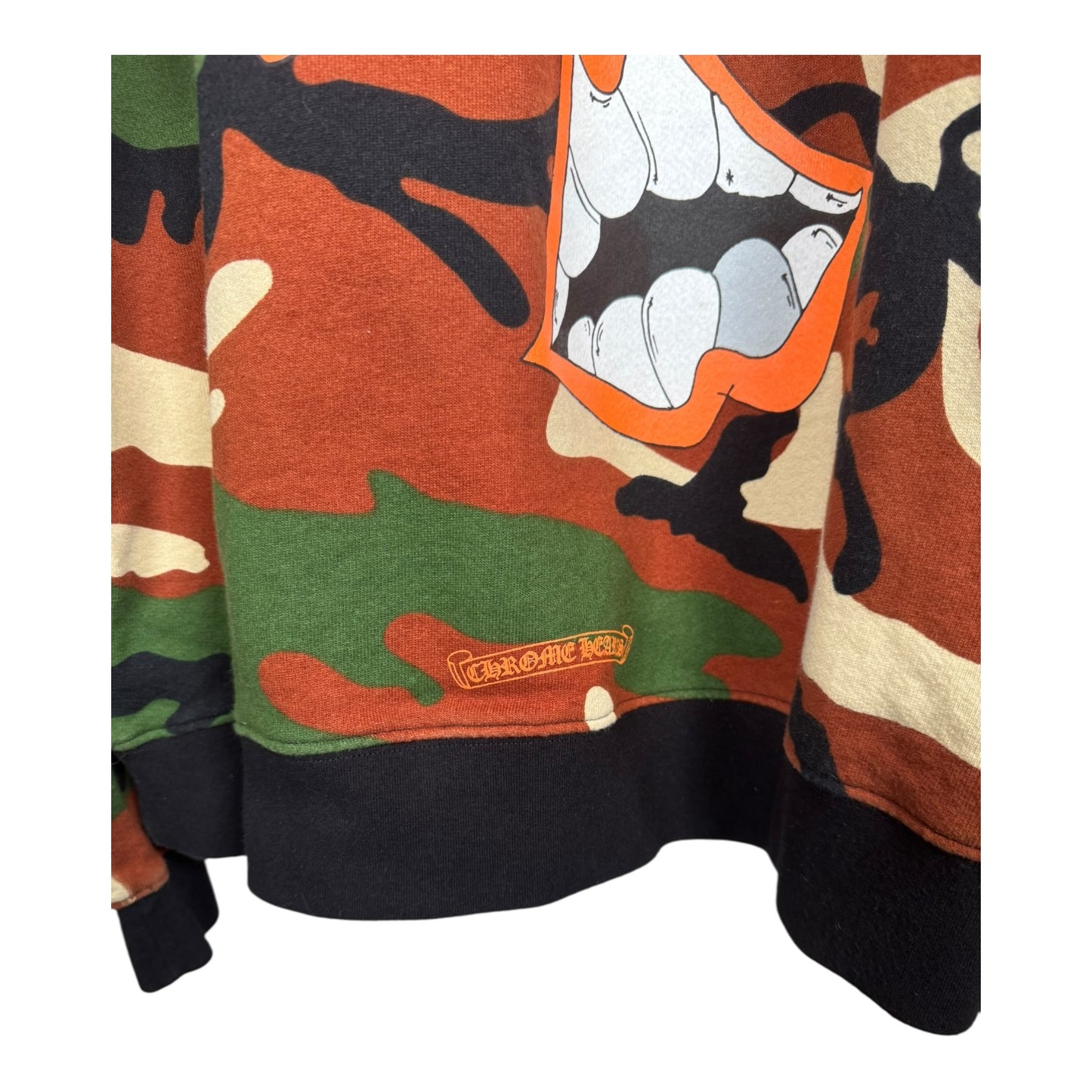 Chrome Hearts Camo Matty Boy Crewneck