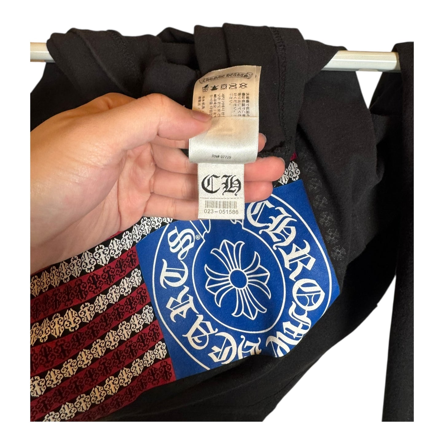 Chrome Hearts Dagger Flag Long Sleeve