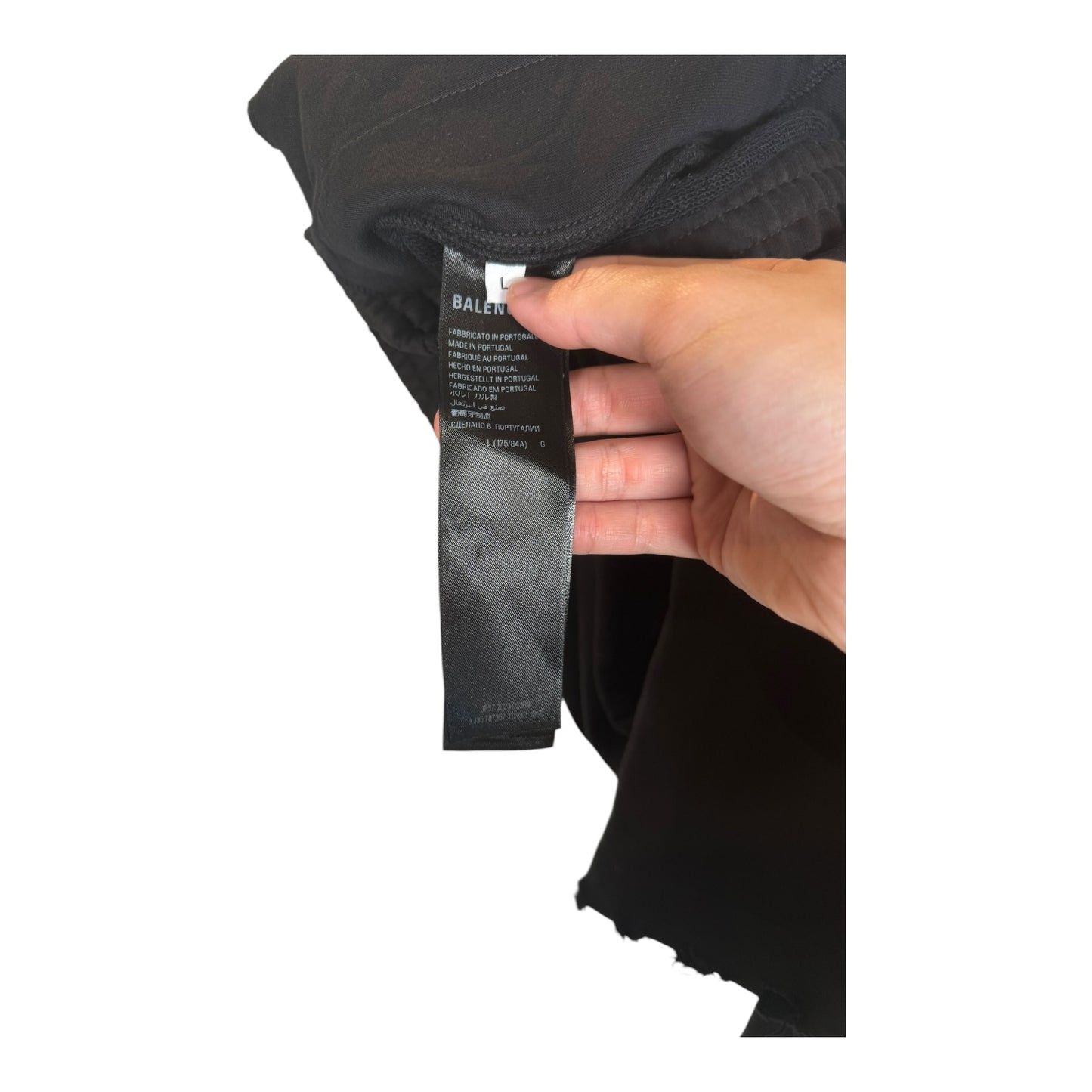 Balenciaga Distressed No Logo Sweatpants