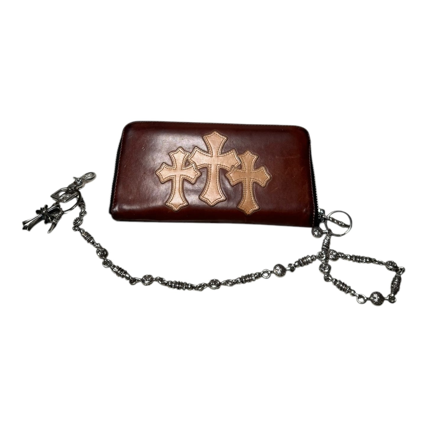 Chrome Hearts Cemetery Cross Patch Wallet