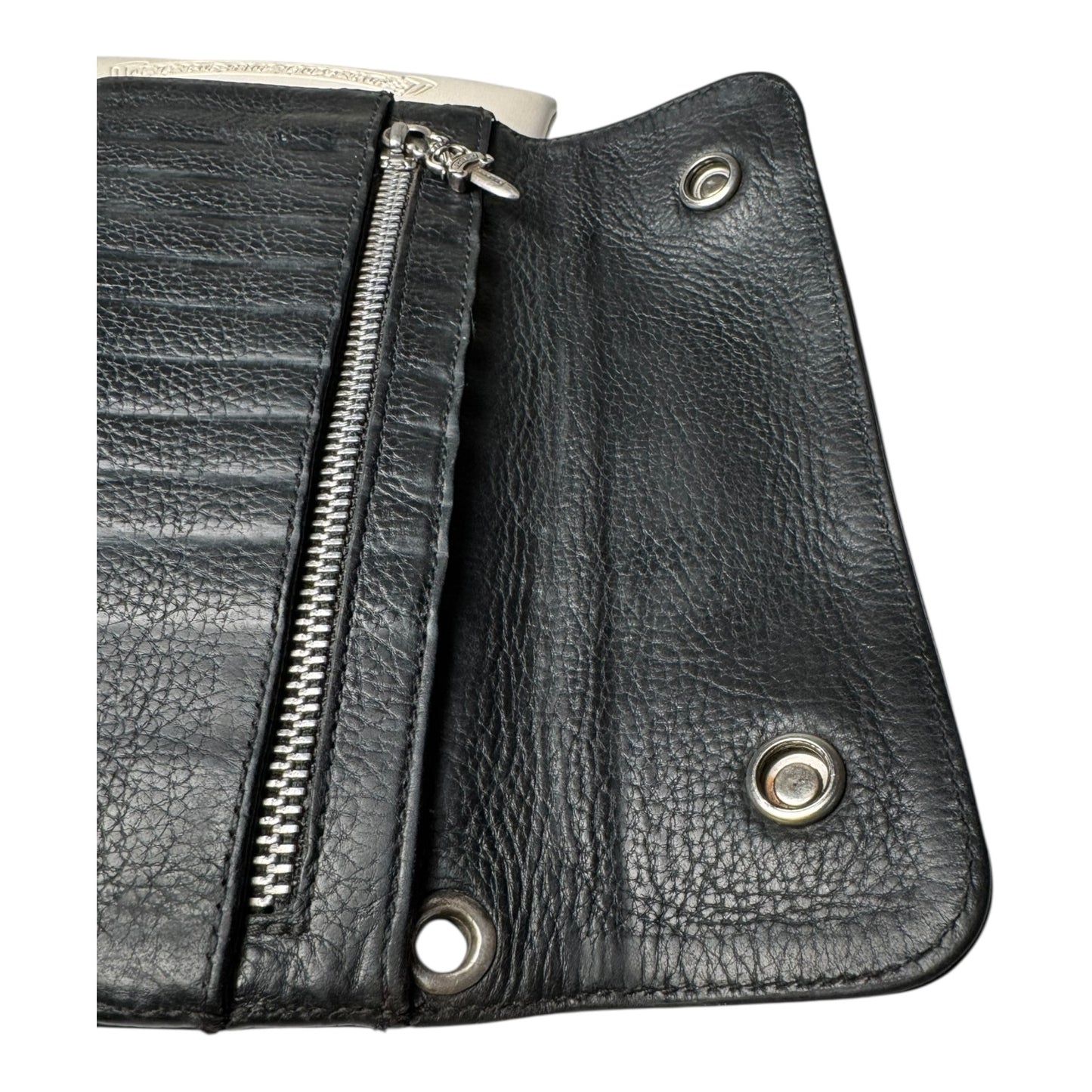 Chrome Hearts Plus Ball Snap Wave Wallet