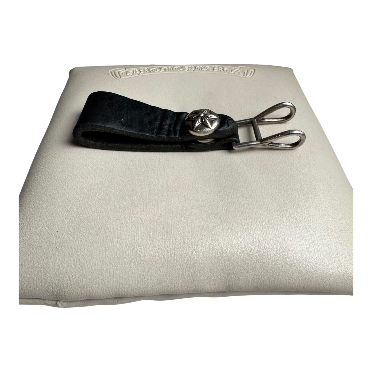 Chrome Hearts Starball Leather Belt Loop