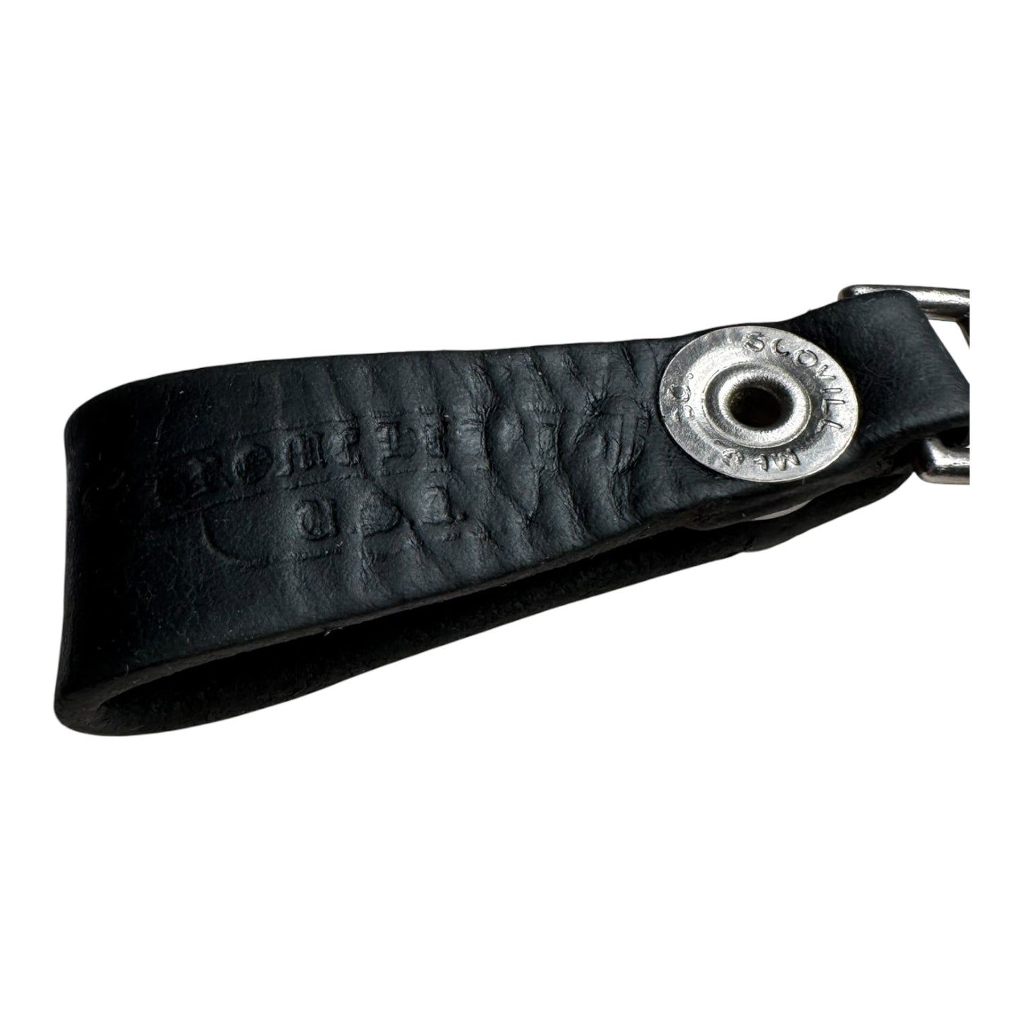 Chrome Hearts Fluerball Leather Belt Loop