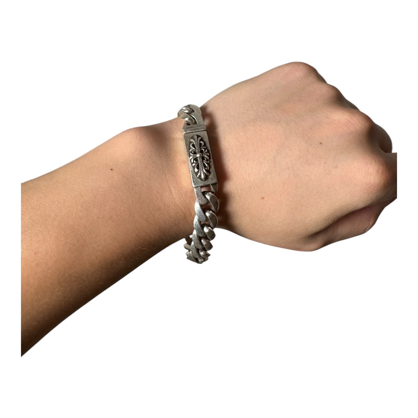 Chrome Hearts Mini Floral ID Bracelet