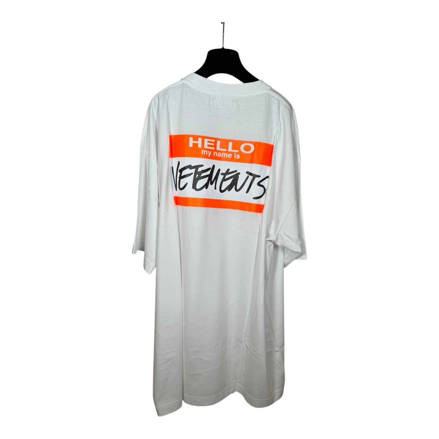 Vetements Hello My Name Is T-Shirt