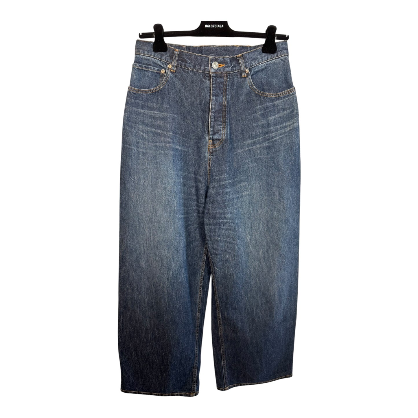 Balenciaga Baggy Ring Denim