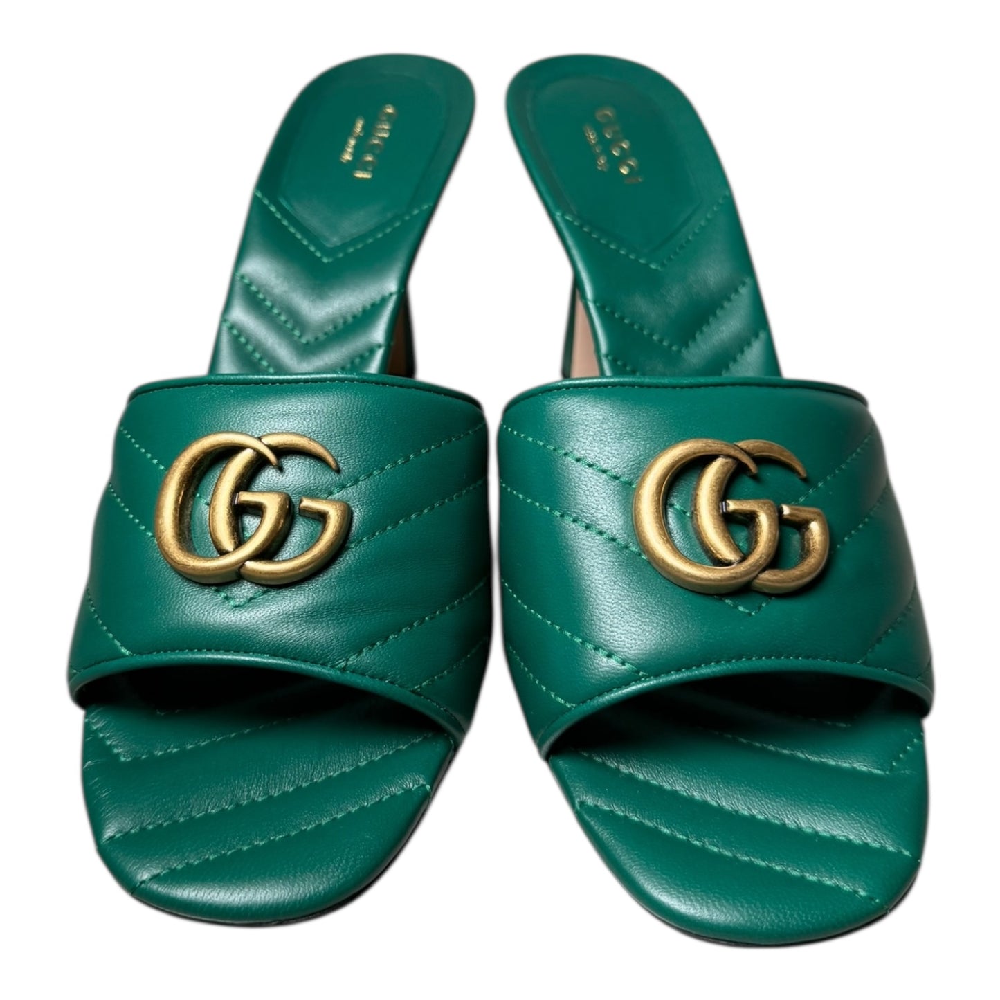 Gucci Marmont Double G 75 mm Slide Sandals