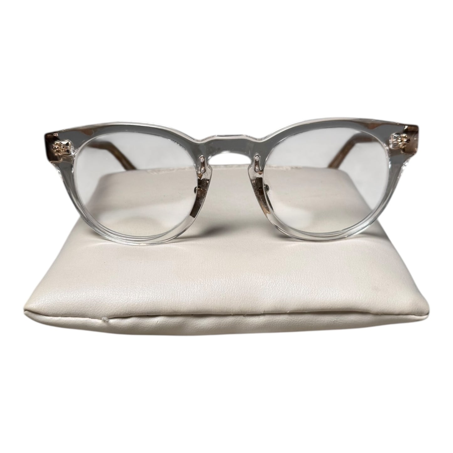 Chrome Hearts Crystal Dingalonglinglong Glasses