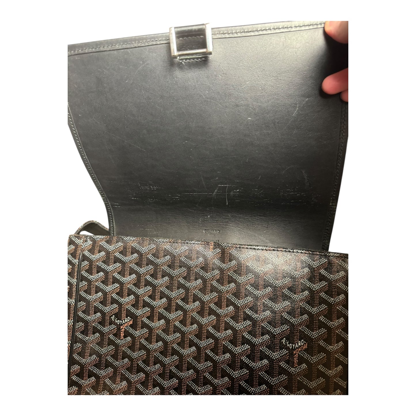 Goyard Grand Bleu MM Messenger Bag