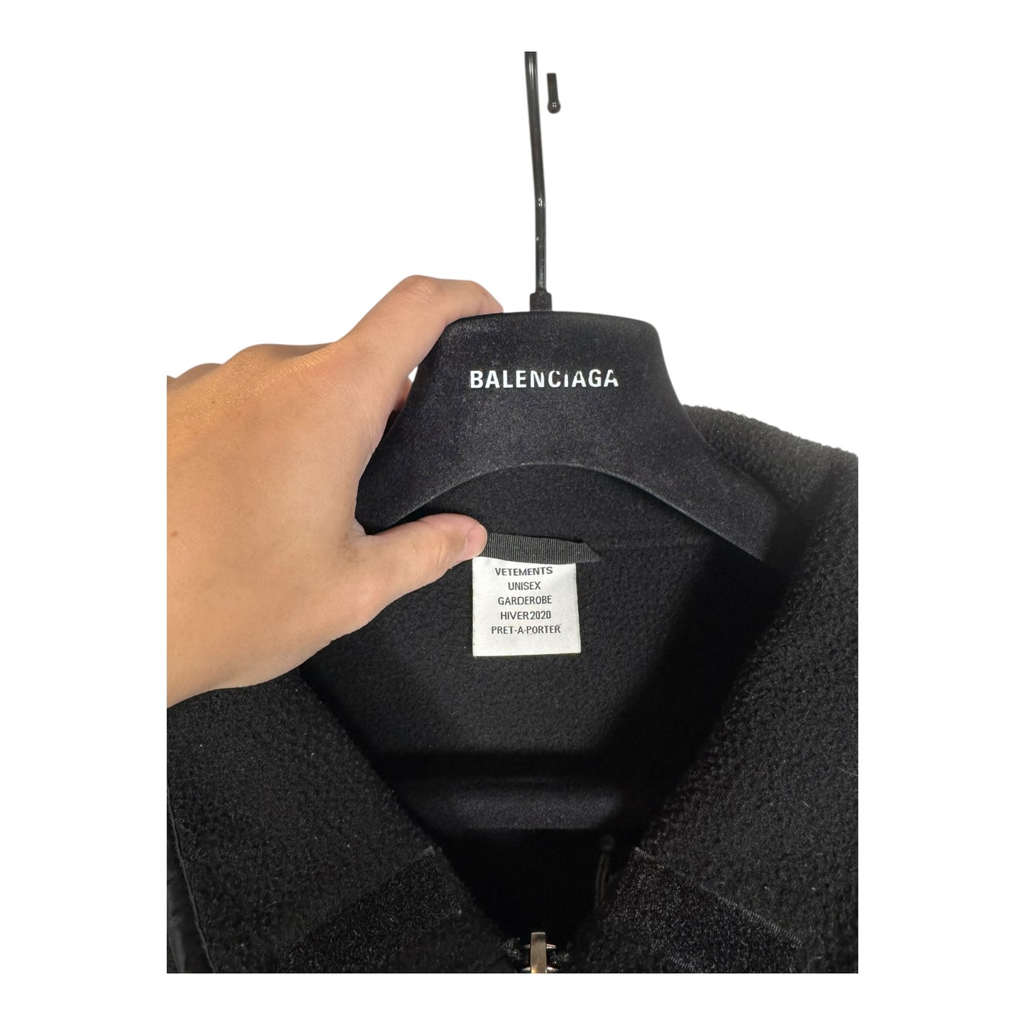 Vetements Pirate Bay Zip-Up Fleece