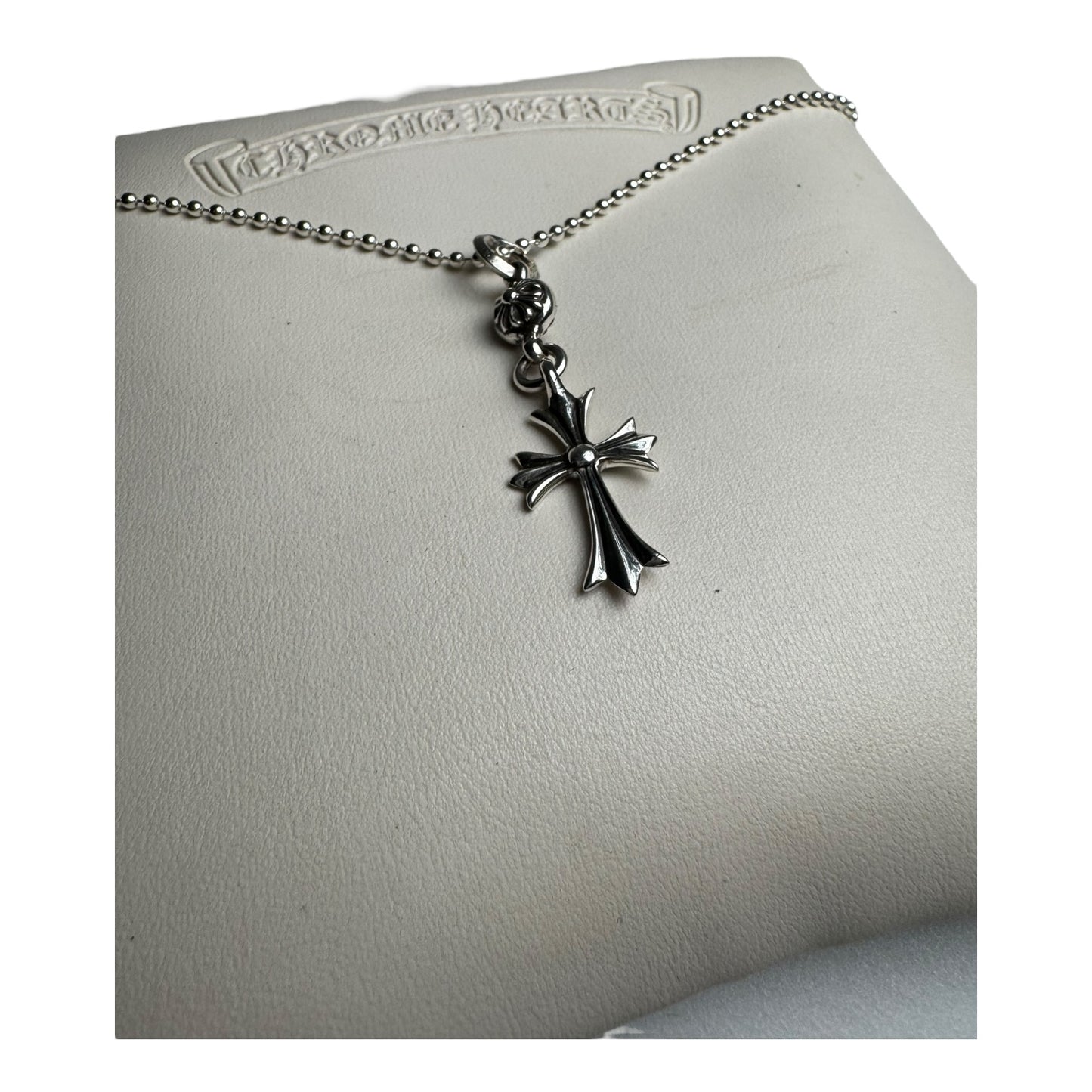 Chrome Hearts Crossball Cross Pendant