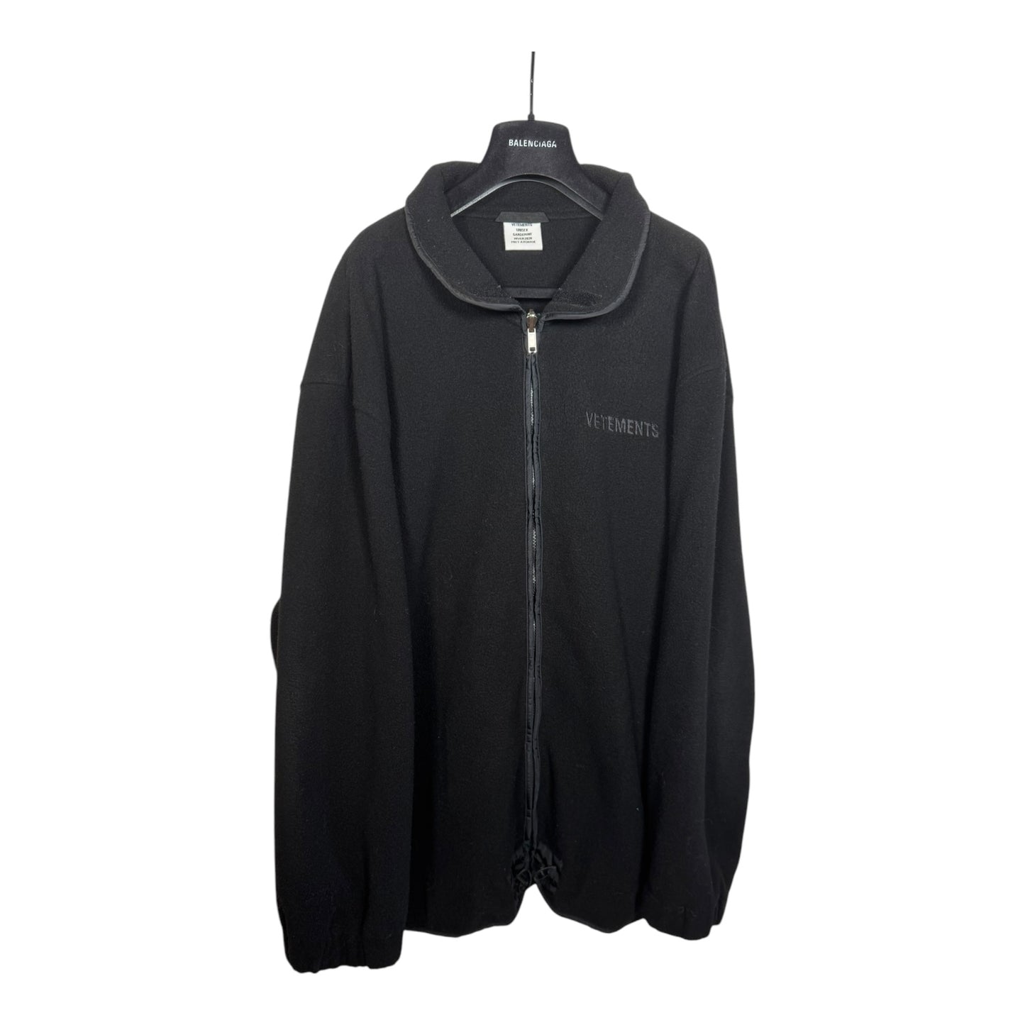 Vetements Pirate Bay Zip-Up Fleece