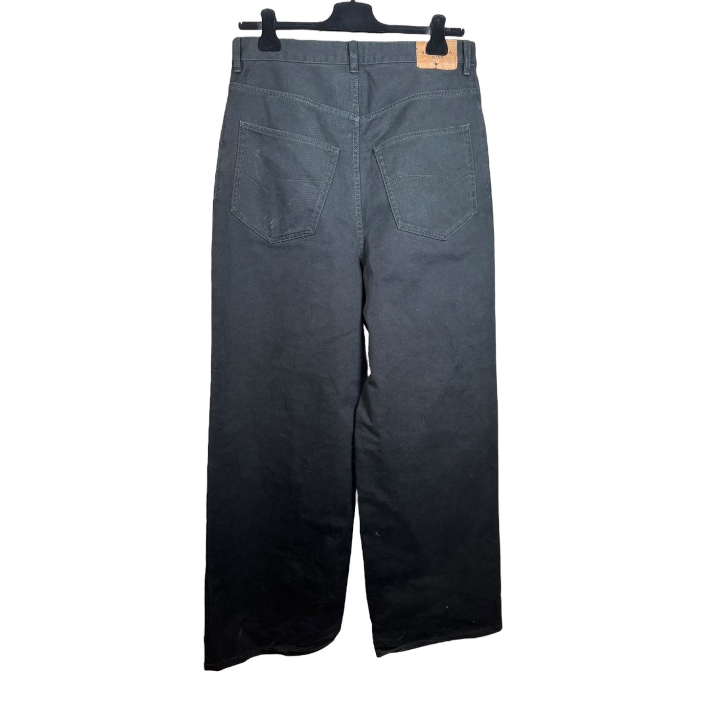 Balenciaga Black Baggy Denim
